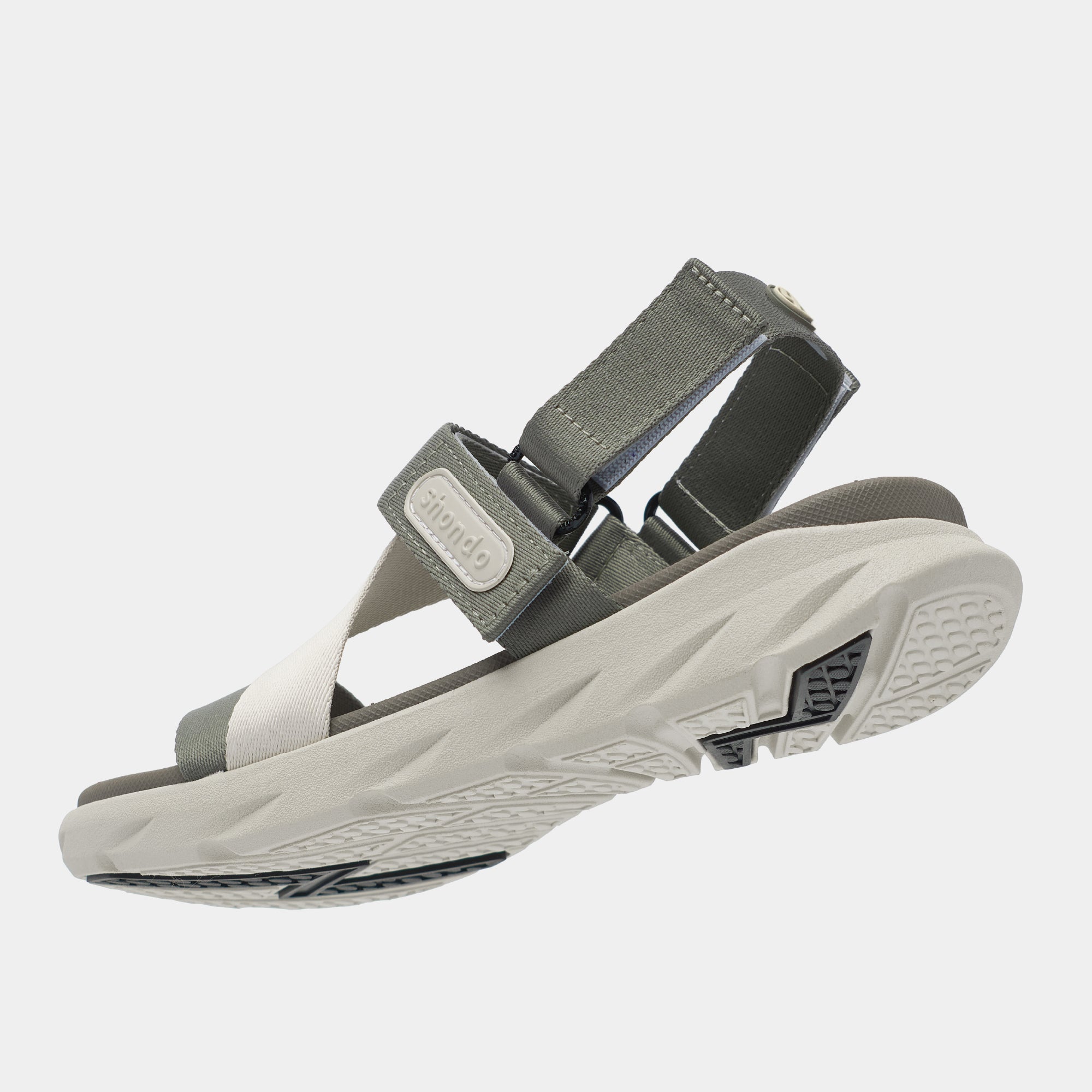 Sandal F6S quai chéo unisex rêu