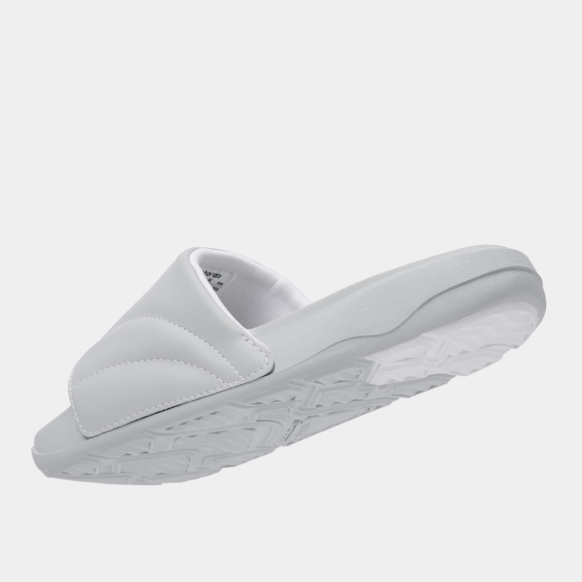 Dép Trendy 7 quai phồng unisex xám
