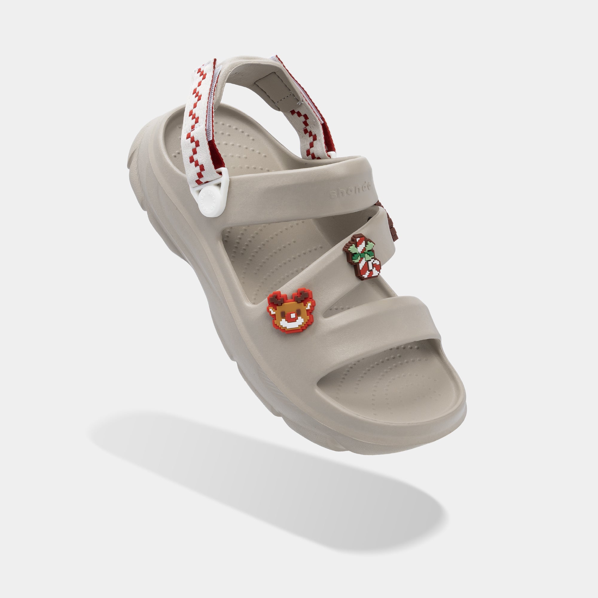 Sandal FX Limax Christmas unisex nâu nhạt