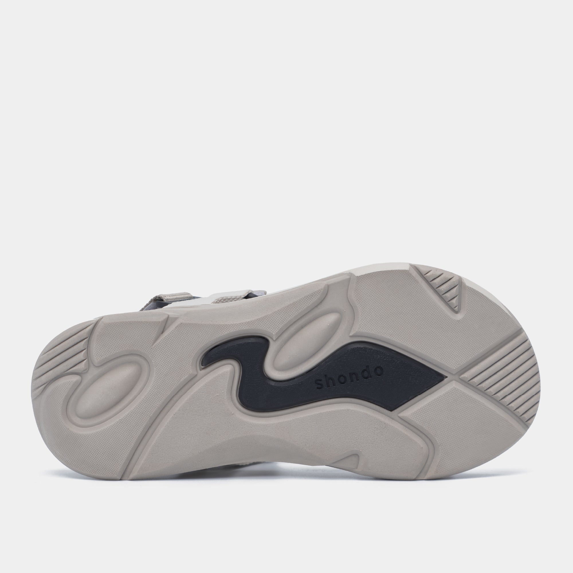 Sandal F8M quai chéo unisex nâu nhạt