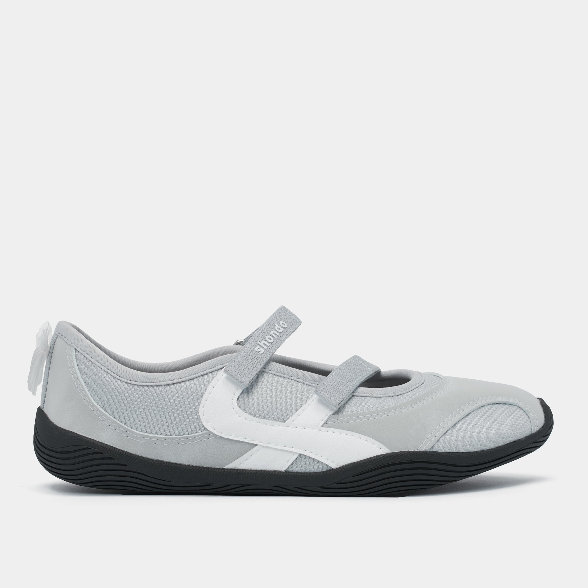 Giày Sneaker ballet Minie nơ nữ xám xanh