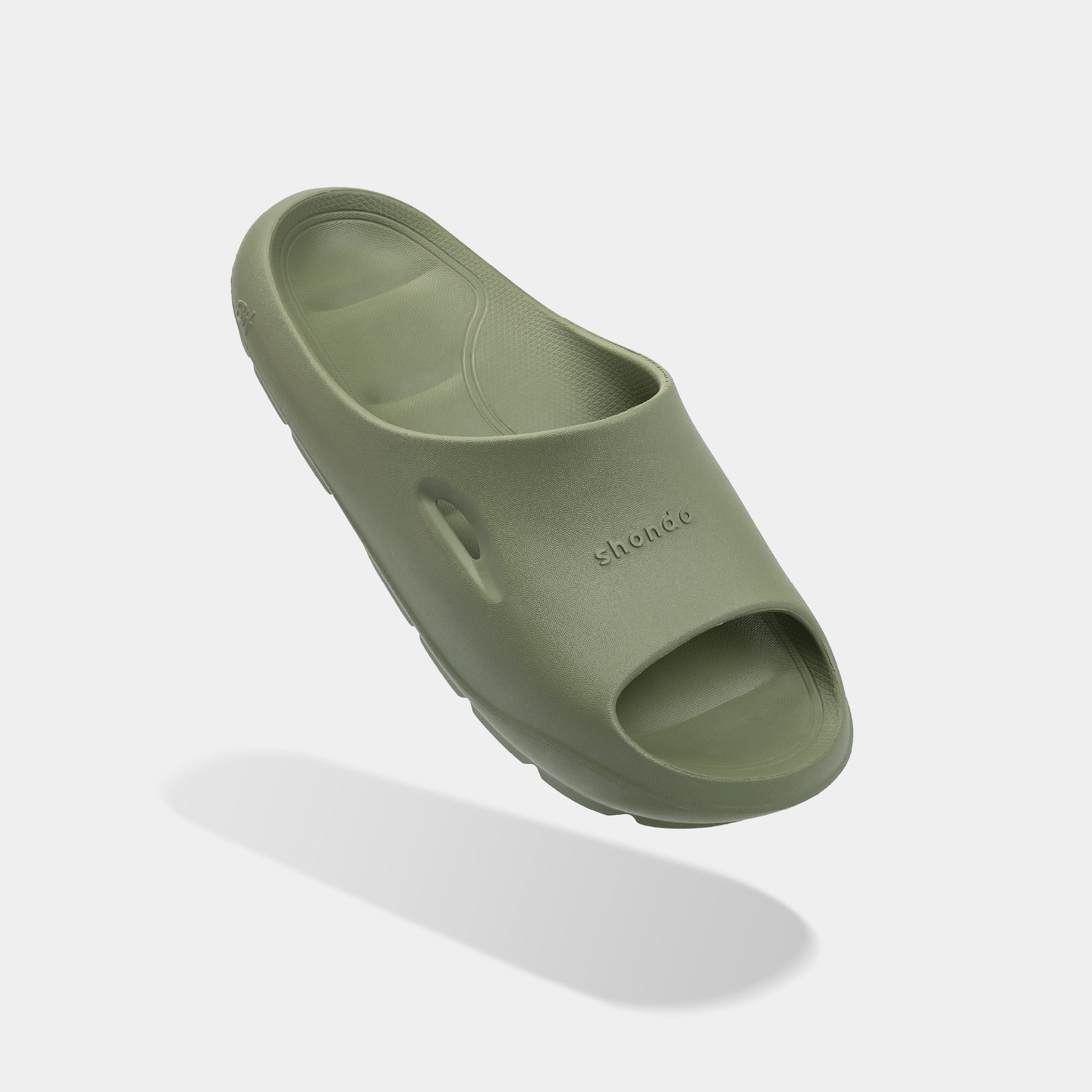 Dép bánh mì nhựa đúc Trendy 6 nam xanh rêu