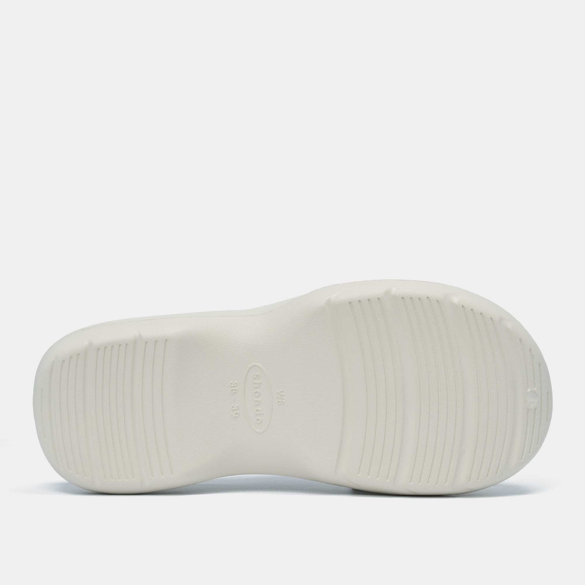 Clog Mule Chic Limax da báo nữ trắng kem