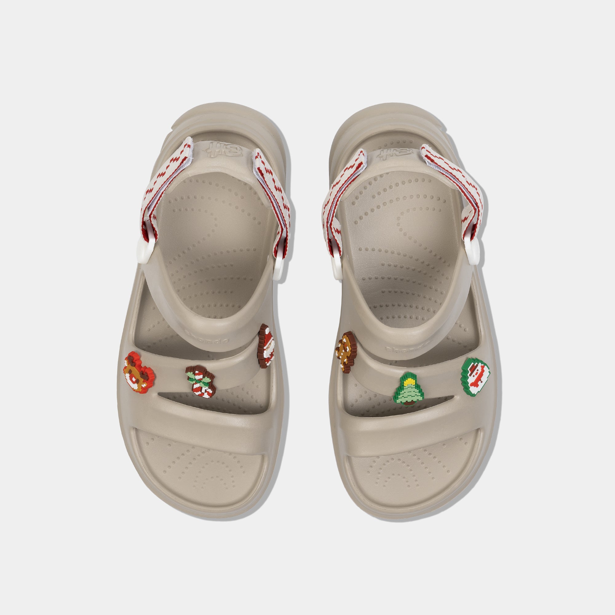 Sandal FX Limax Christmas unisex nâu nhạt