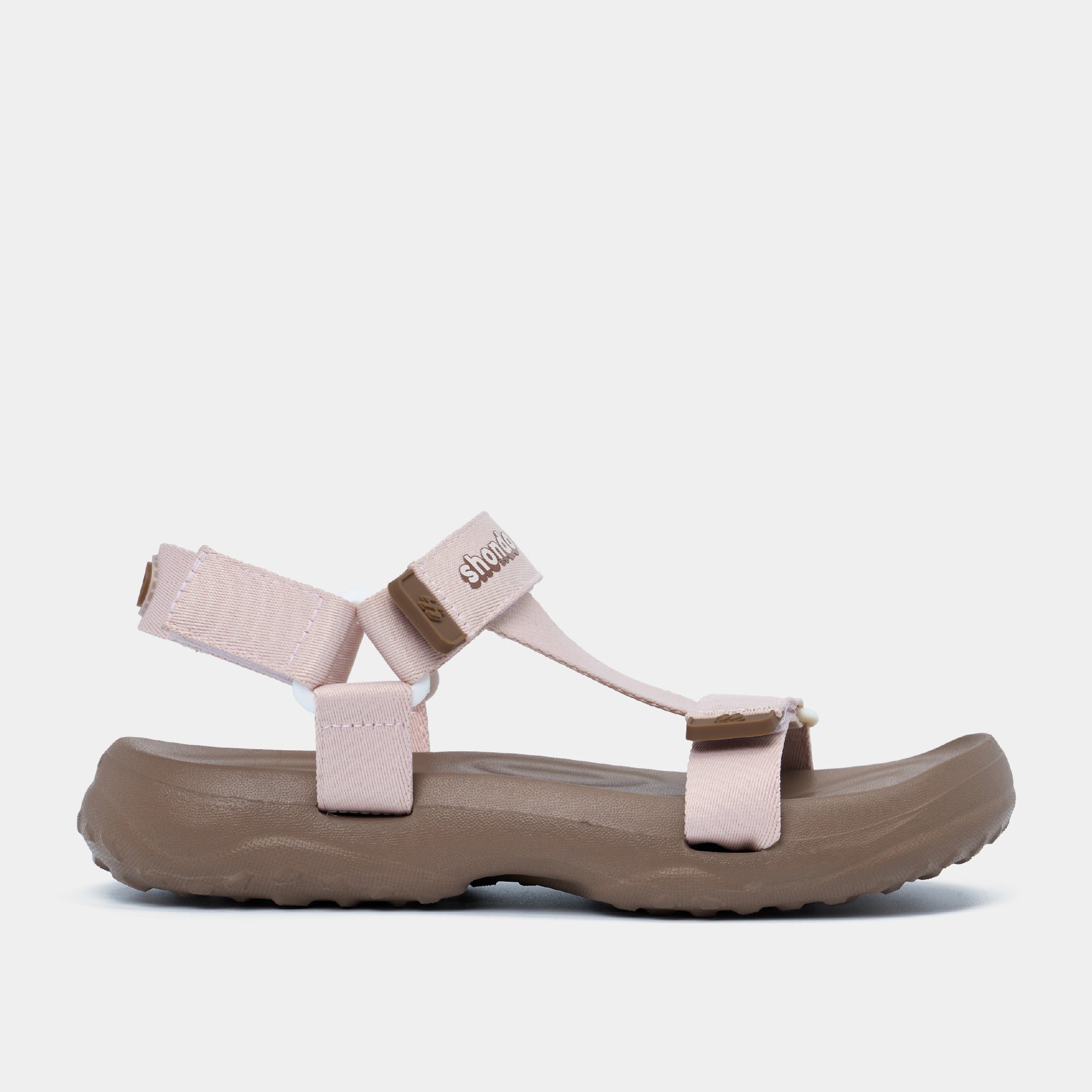 Sandal F11 quai chéo nữ hồng