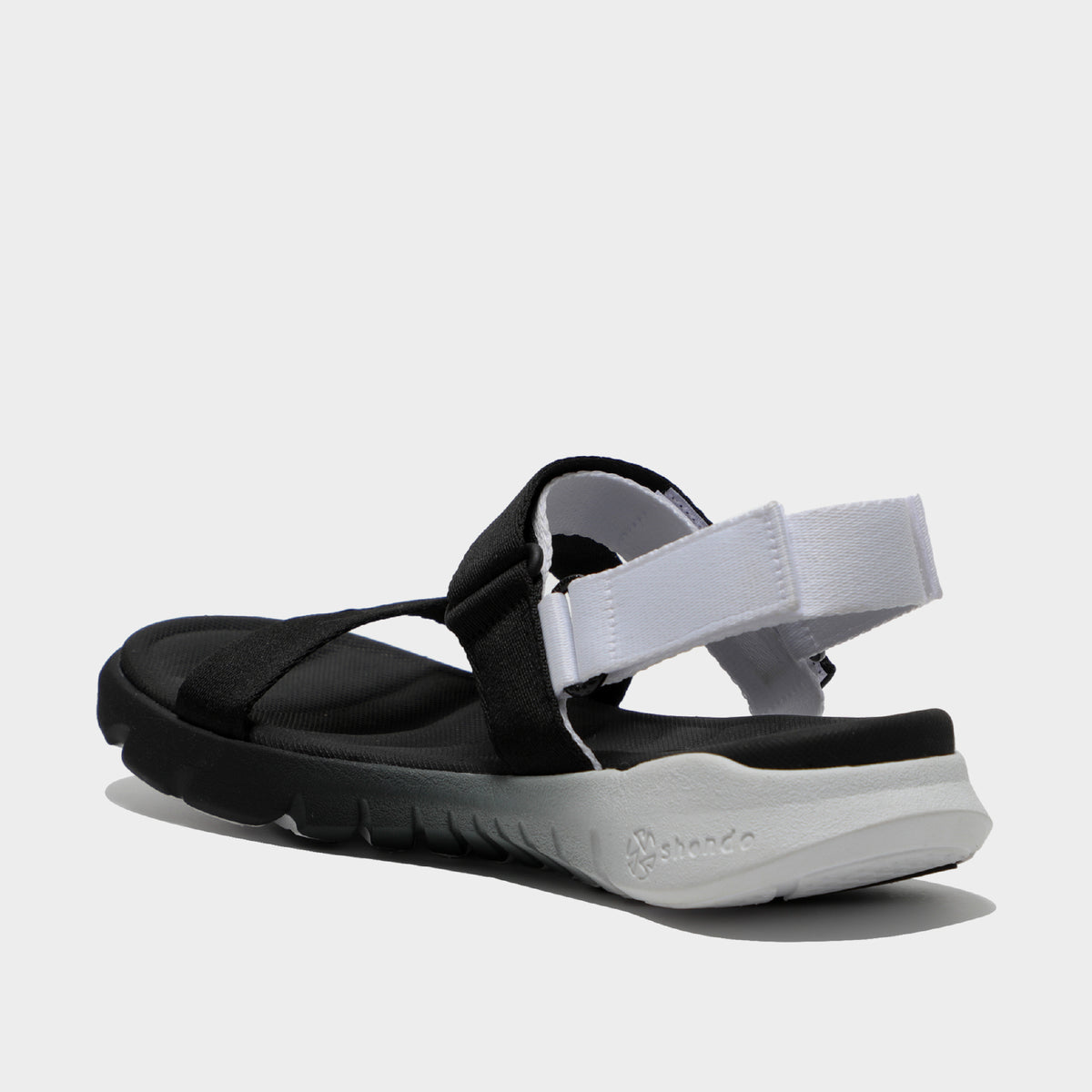 Sandal F6 Sport Ombre Đen Trắng