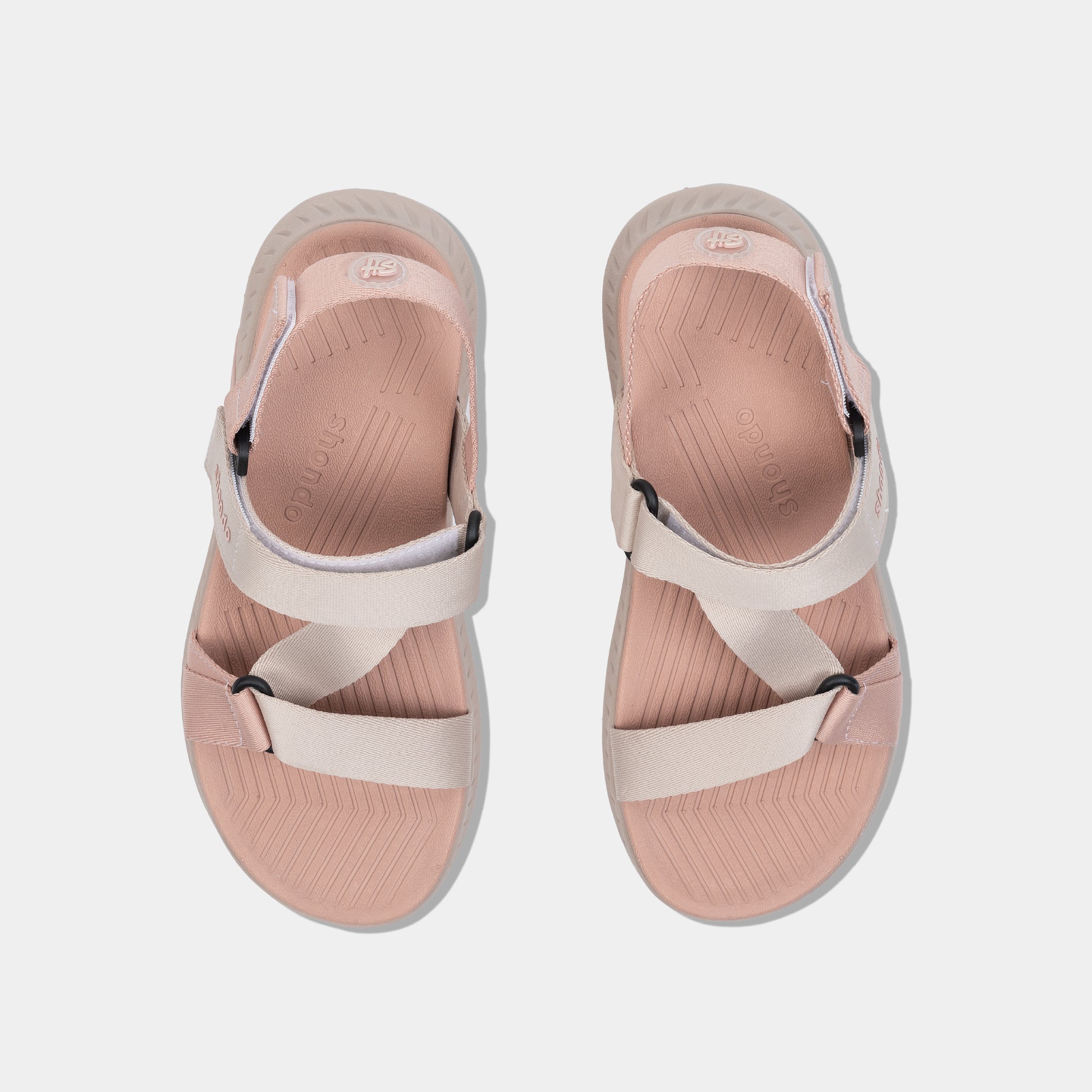 Sandal F7R quai chéo nữ hồng