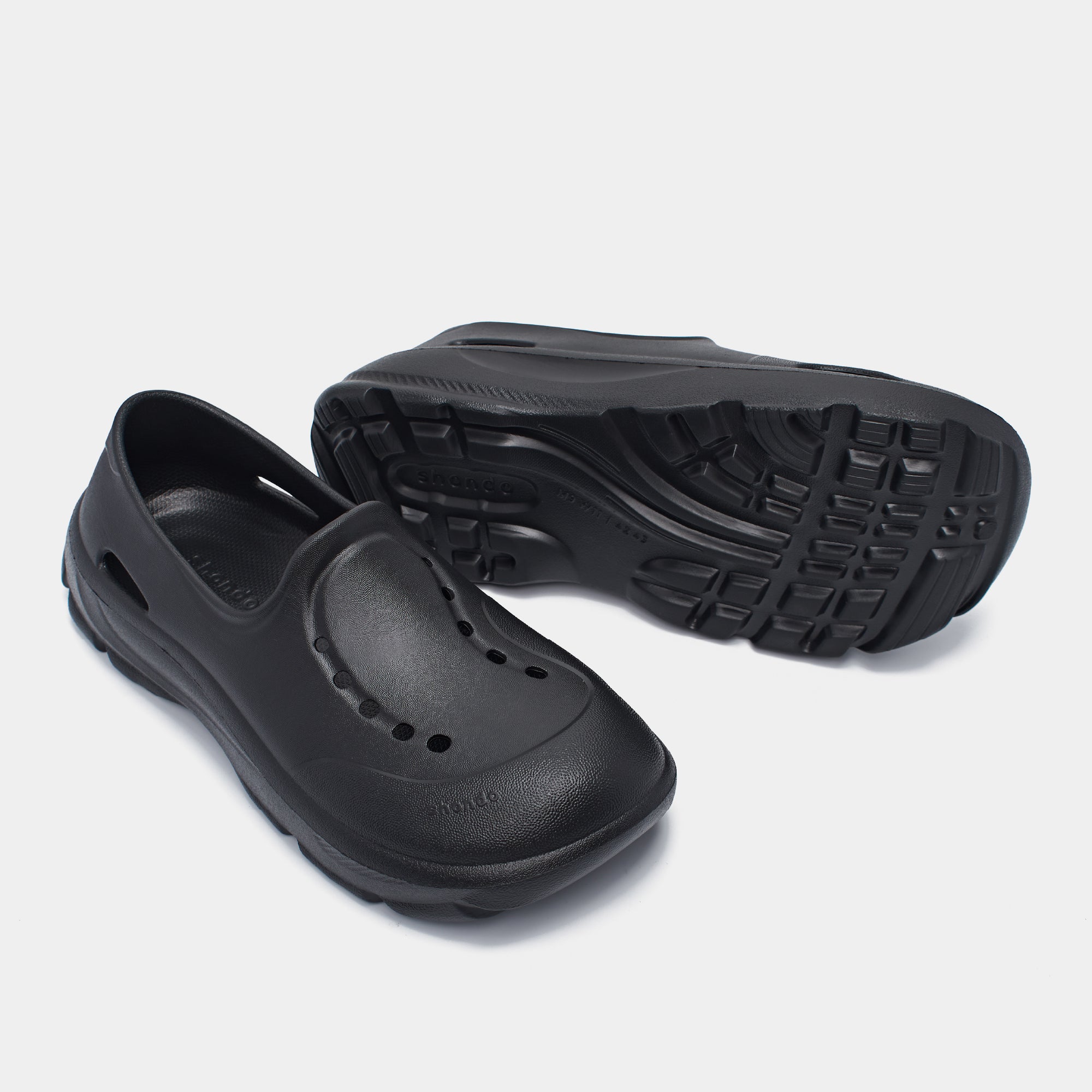 Giày Sneaker Shondo EZI Limax Unisex Màu Đen