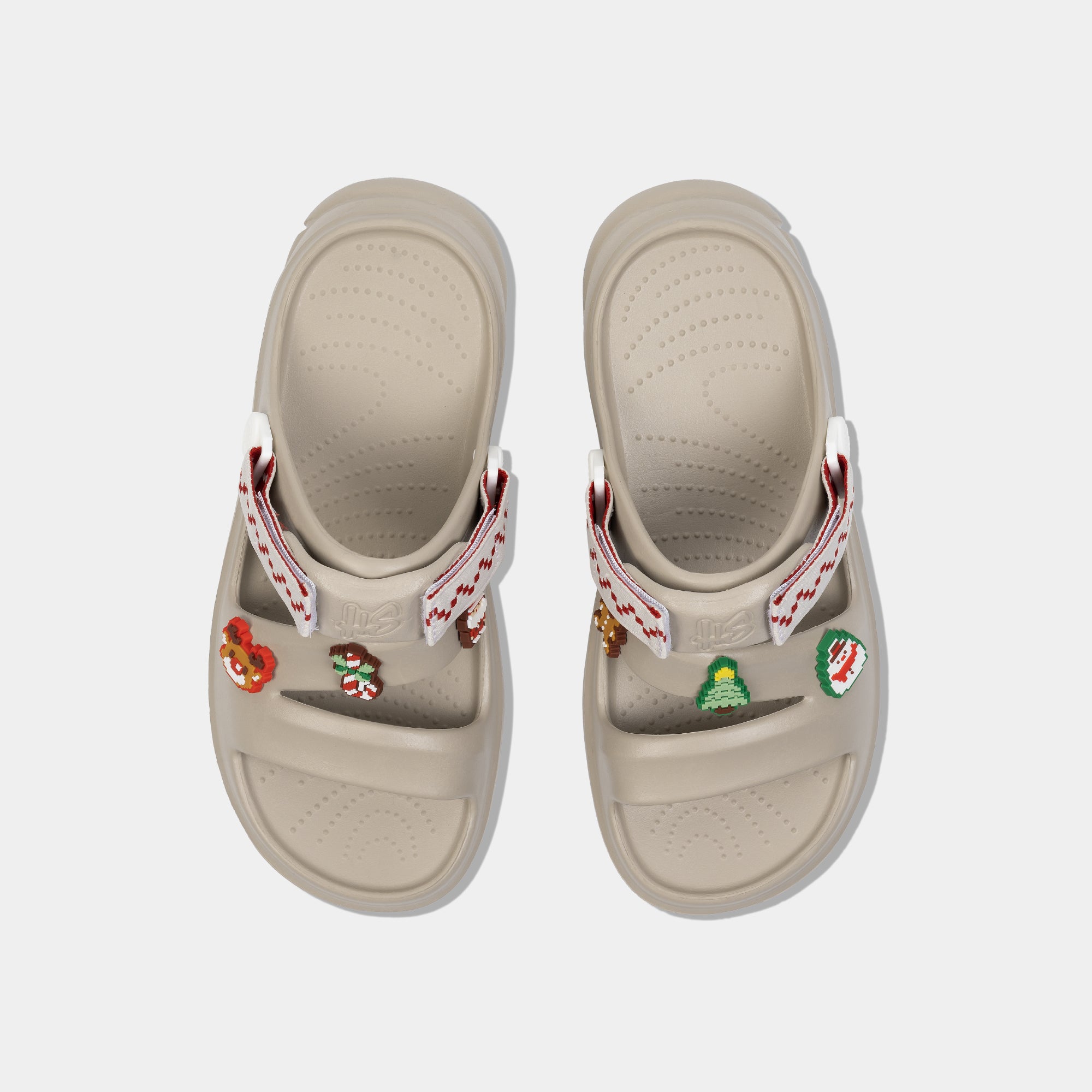 Sandal FX Limax Christmas unisex nâu nhạt