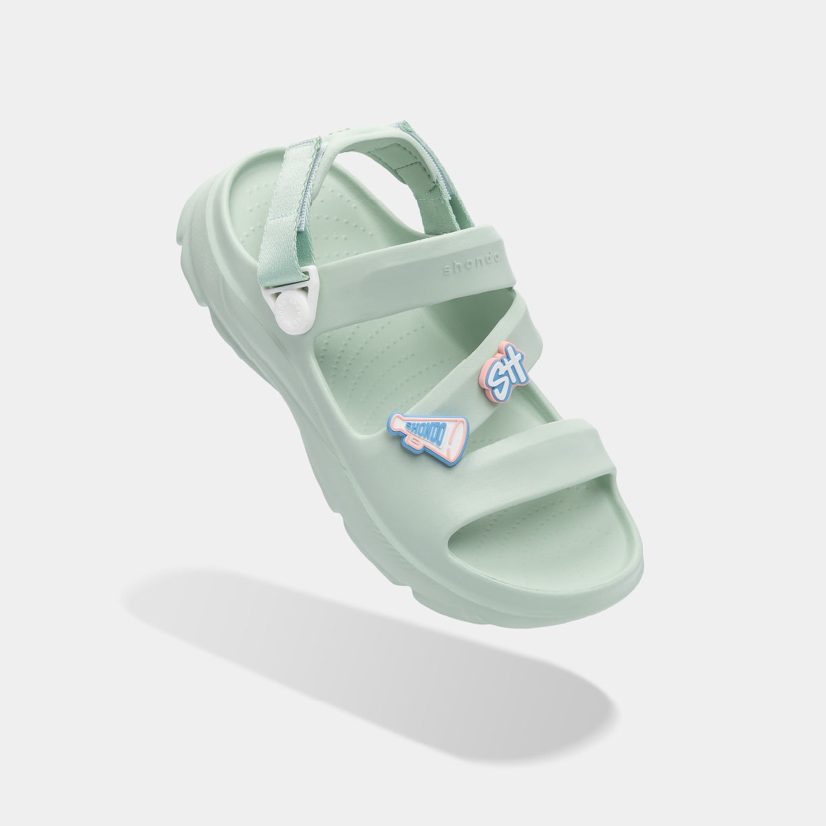 Sandal FX nữ nhựa đúc xanh mint