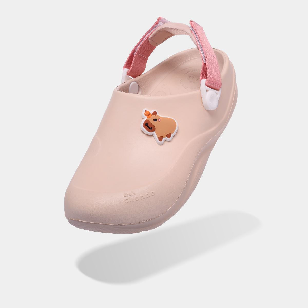 Clog Little Suke bé gái nhựa đúc hồng