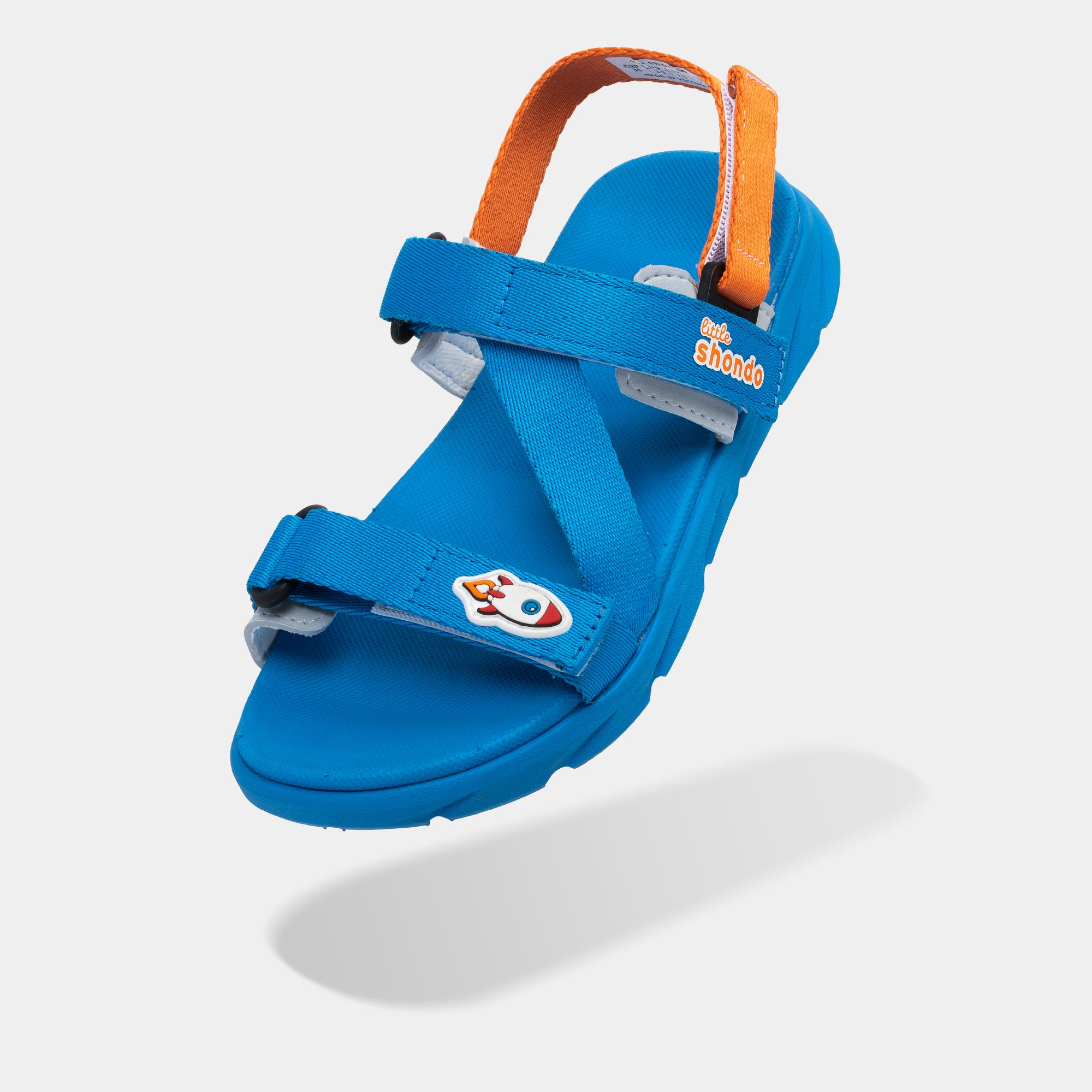 Sandal bé trai Little 6 xanh dương