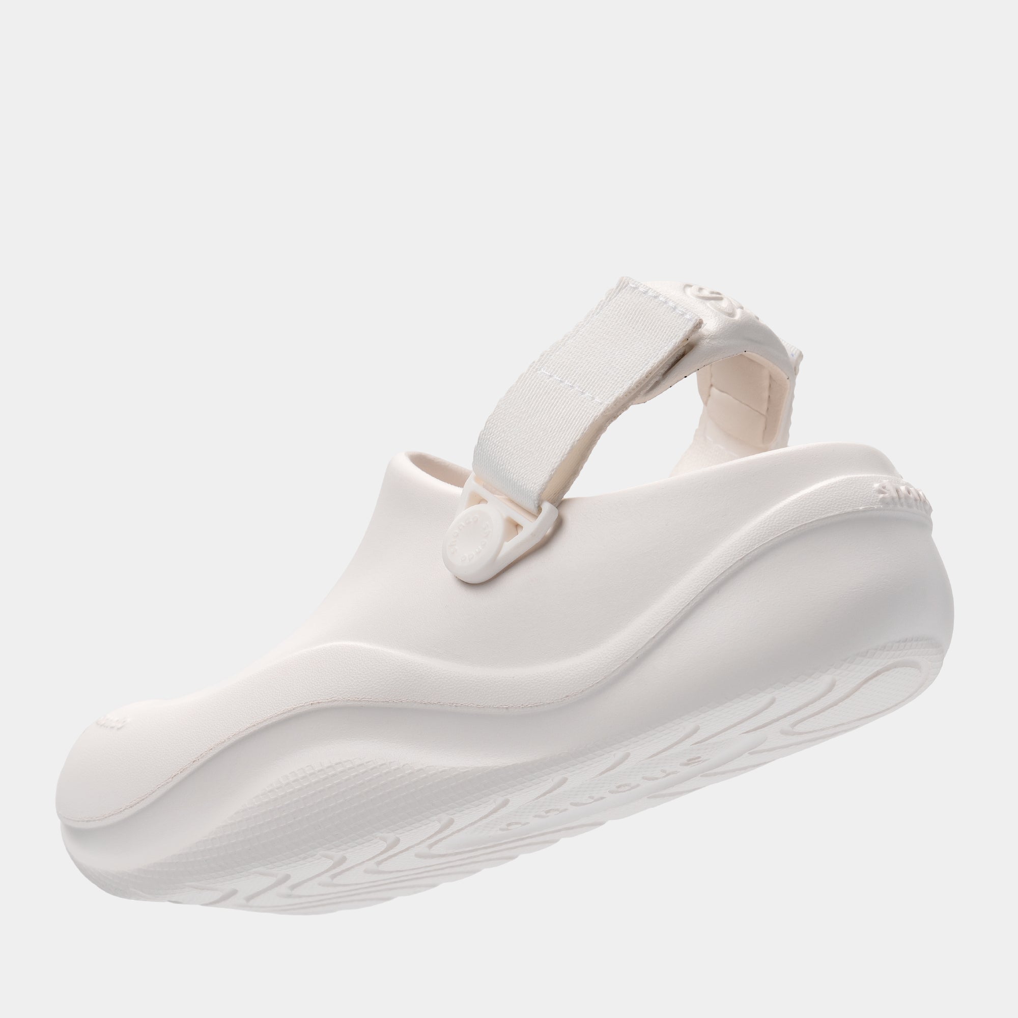 Giày Clog Suke nữ trắng