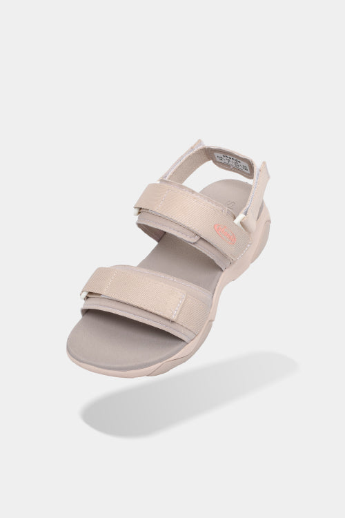 Sandal nữ Girly quai thun hồng nâu