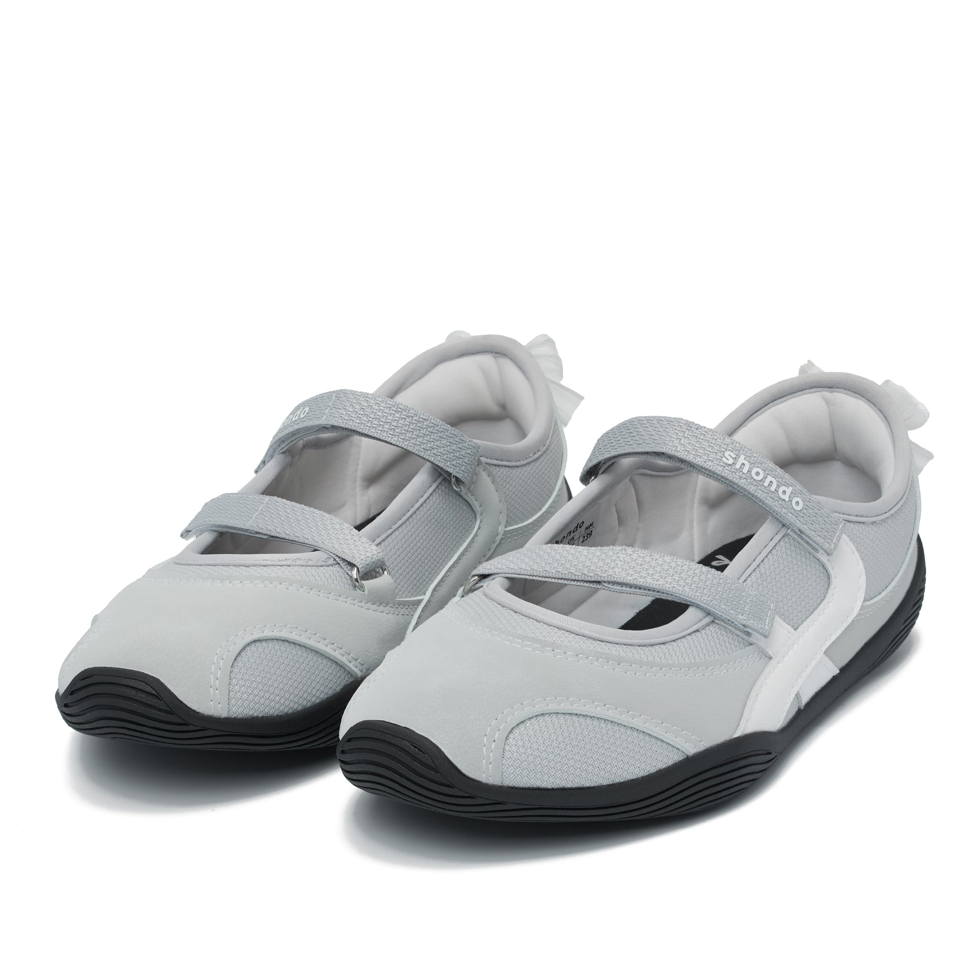 Giày Sneaker ballet Minie nơ nữ xám xanh