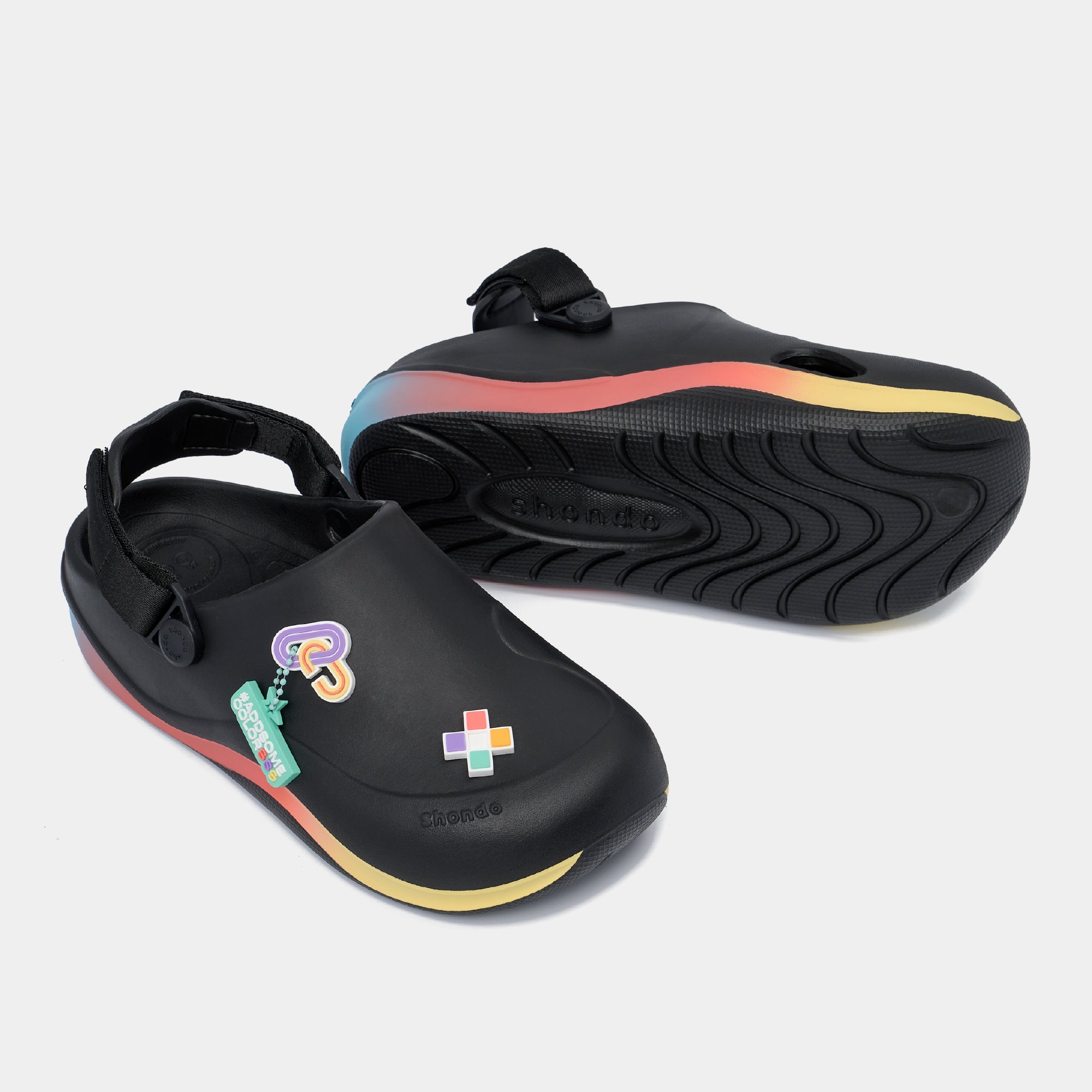 Clog Suke PRIDE unisex đen