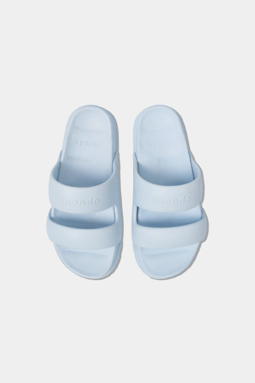 Dép bánh mì Trendy 4 quai nhựa xanh