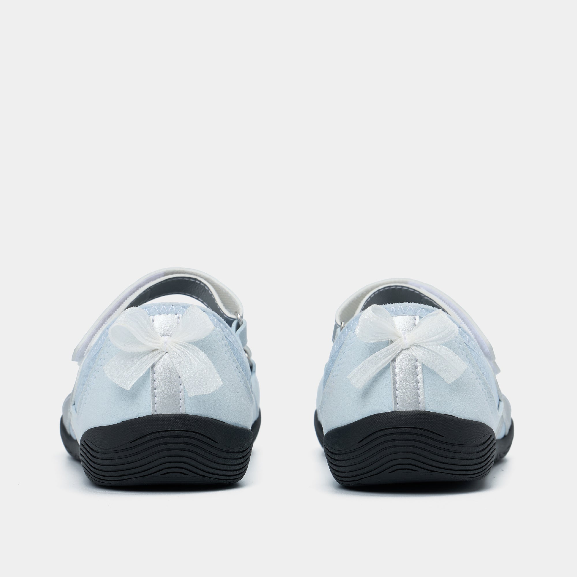 Giày Sneaker Ballet Minie Phối Nơ Nữ Xanh Dương