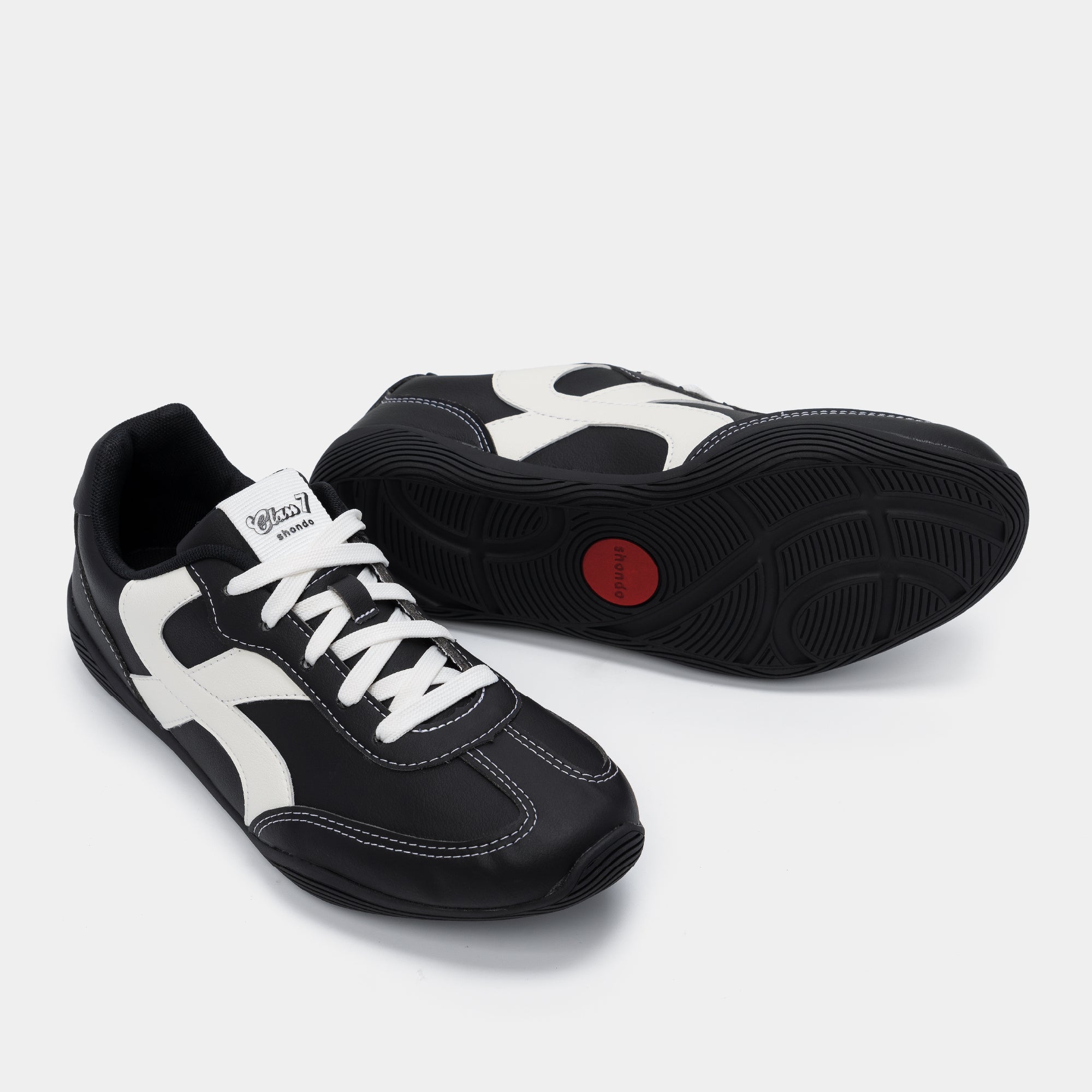 Sneaker CLASS 7 đế thấp unisex đen