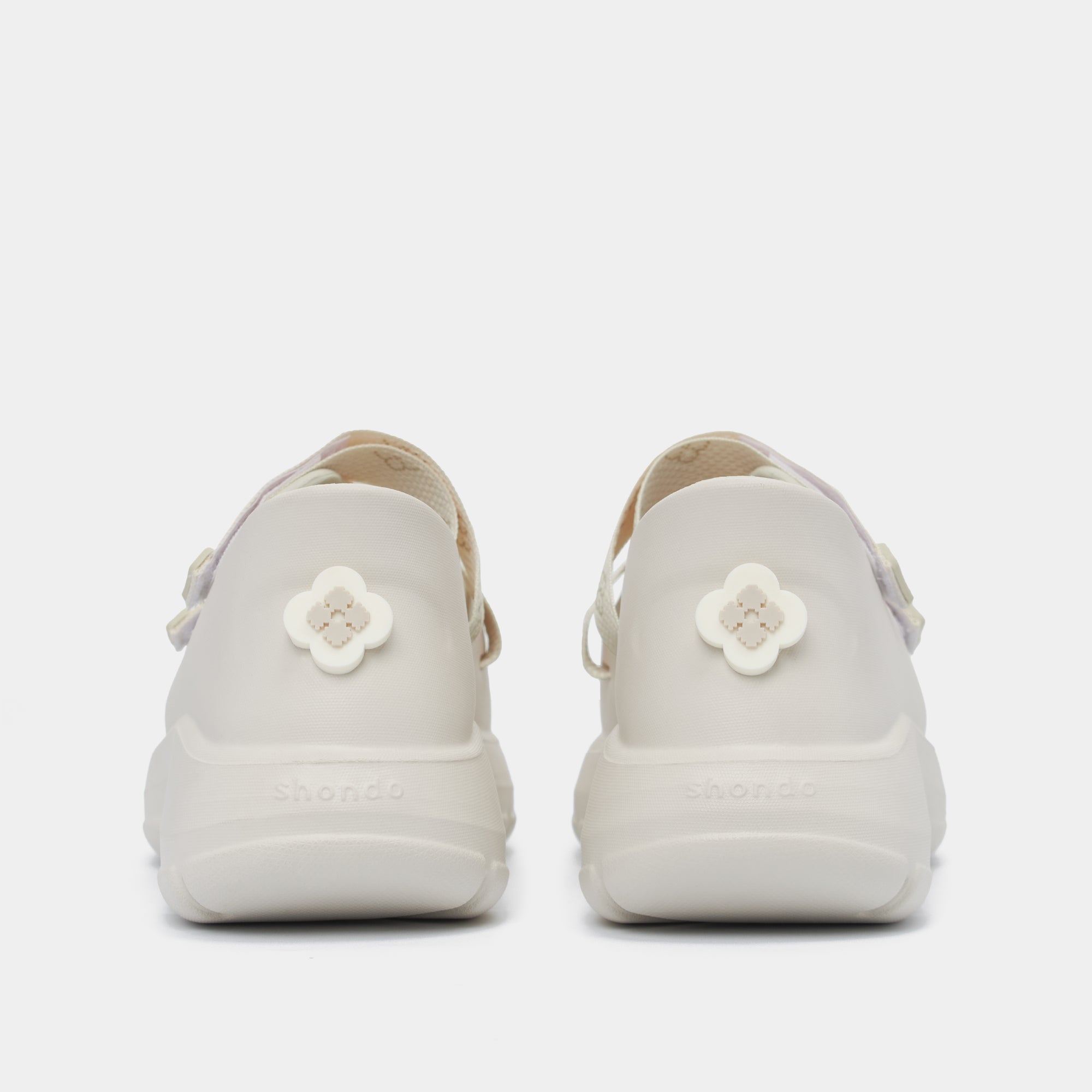 Giày Sneaker ballet Dreamie Limax hoa nữ trắng kem