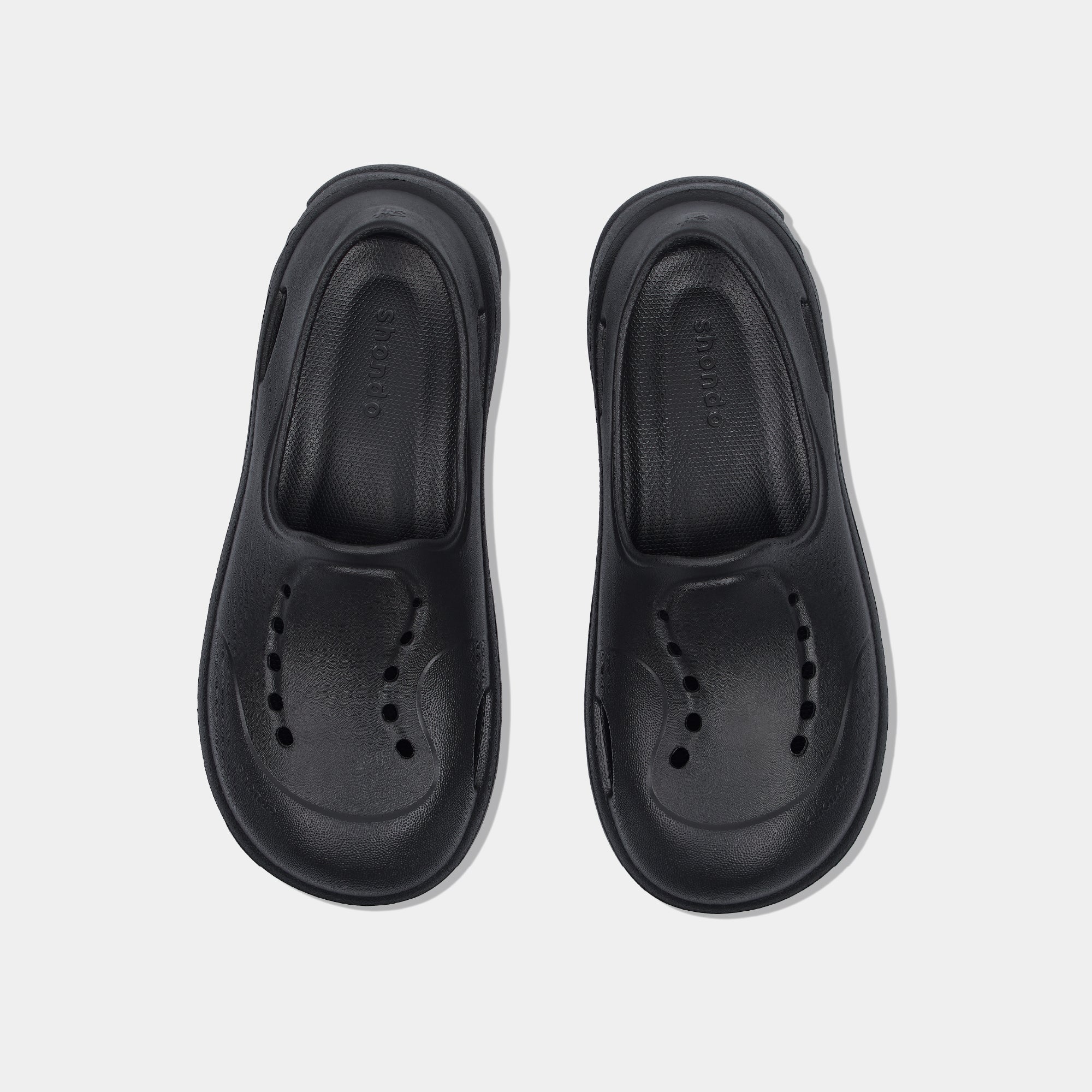 Giày Sneaker Shondo EZI Limax Unisex Màu Đen