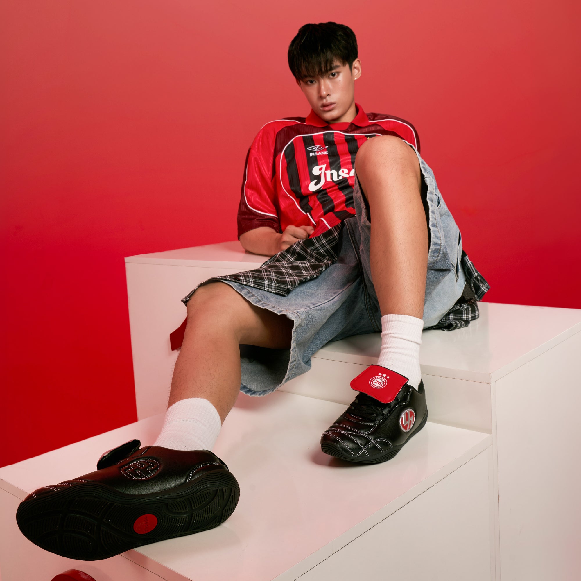 Sneaker Class 7 CHAMPION 26 nam đen