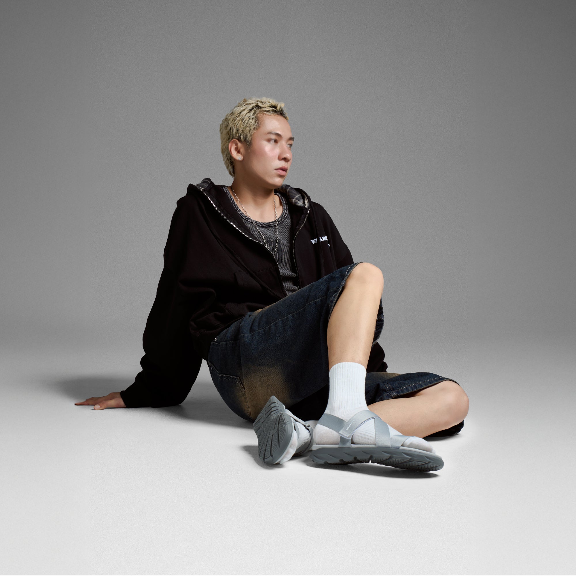 Giày Sandal Shondo F6S Lite Unisex Màu Xám