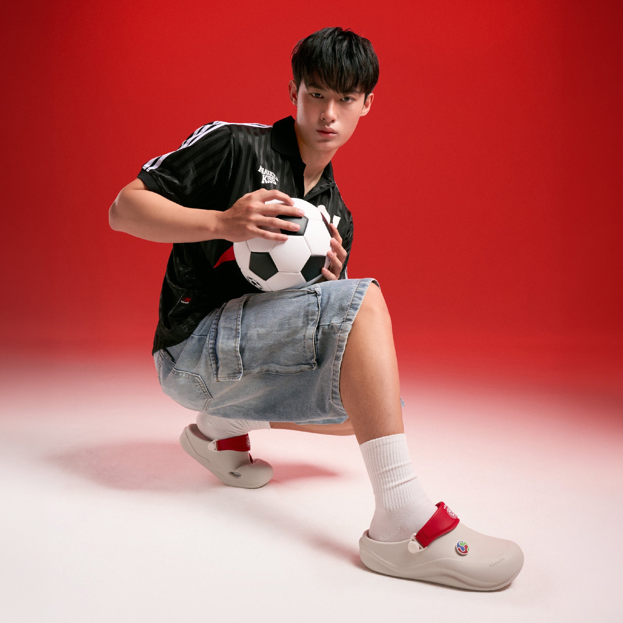 Clog Suke CHAMPION 26 nam trắng