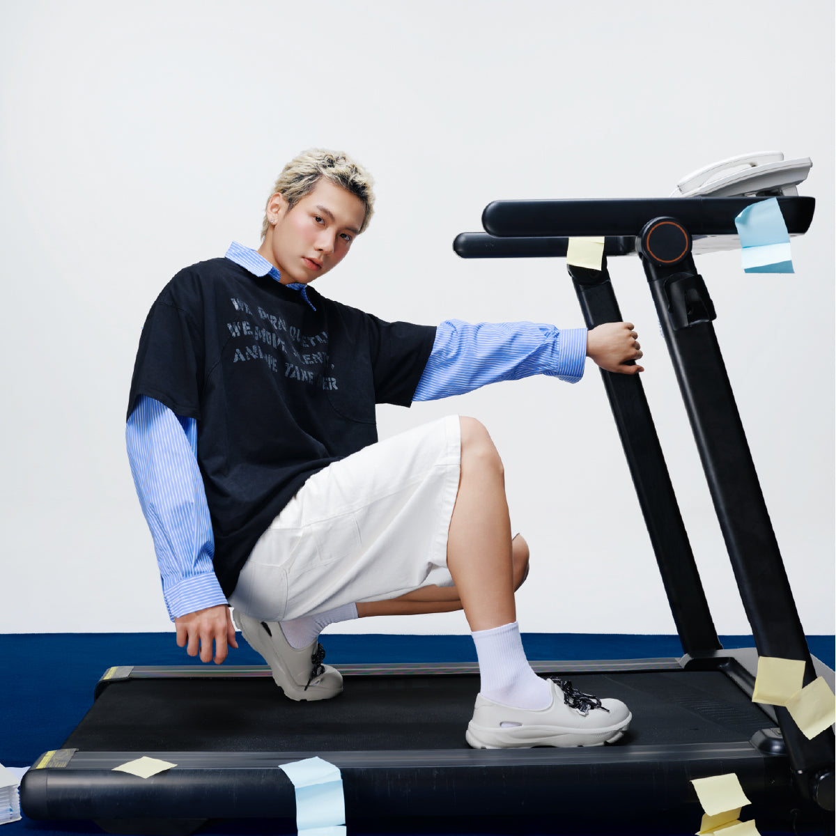 Giày Sneaker EZI Limax unisex xám