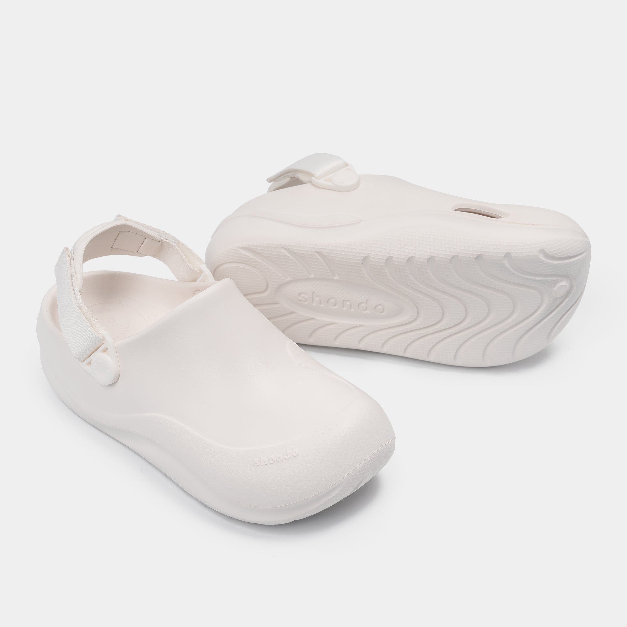 Giày Clog Suke nữ trắng