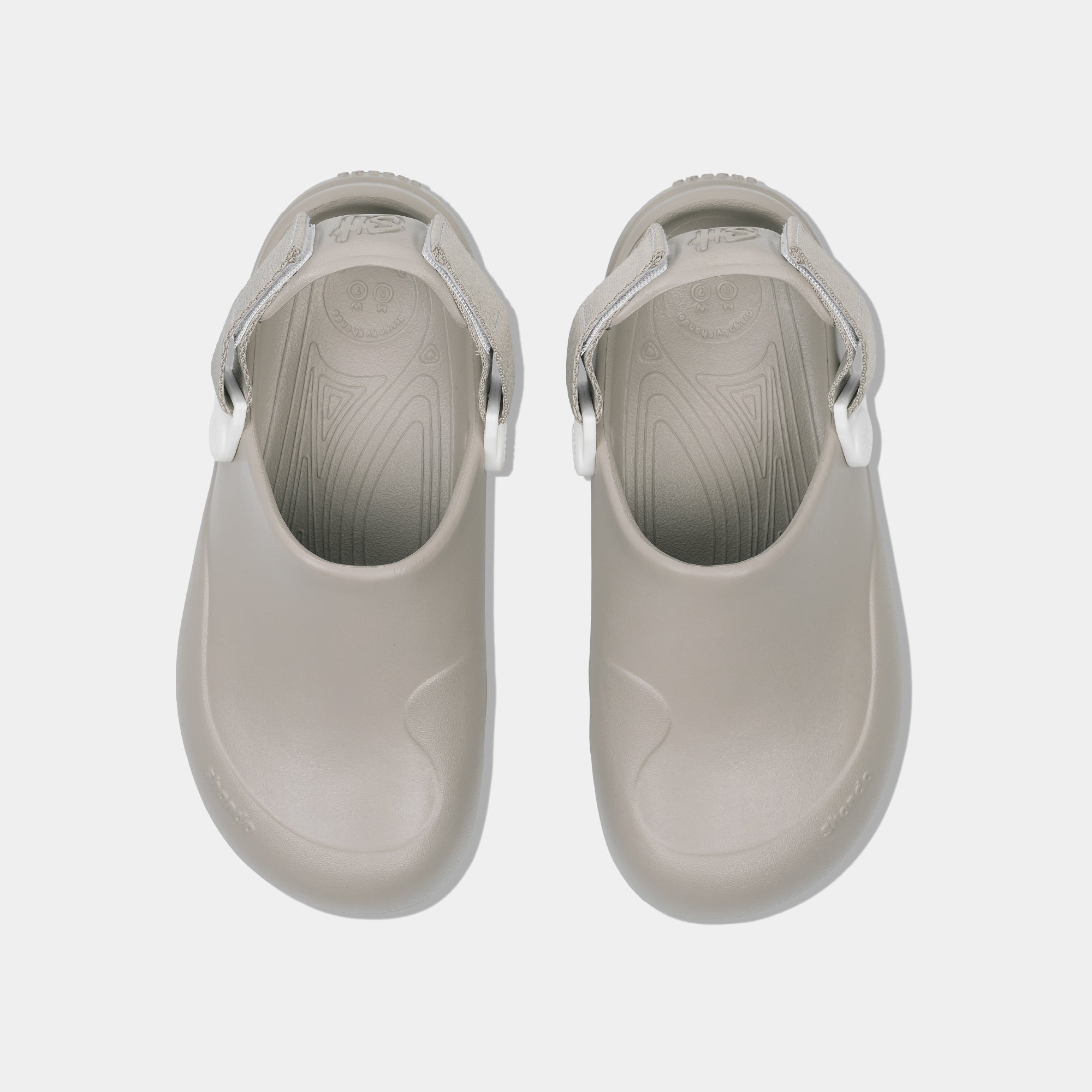 Clog Suke unisex nâu nhạt