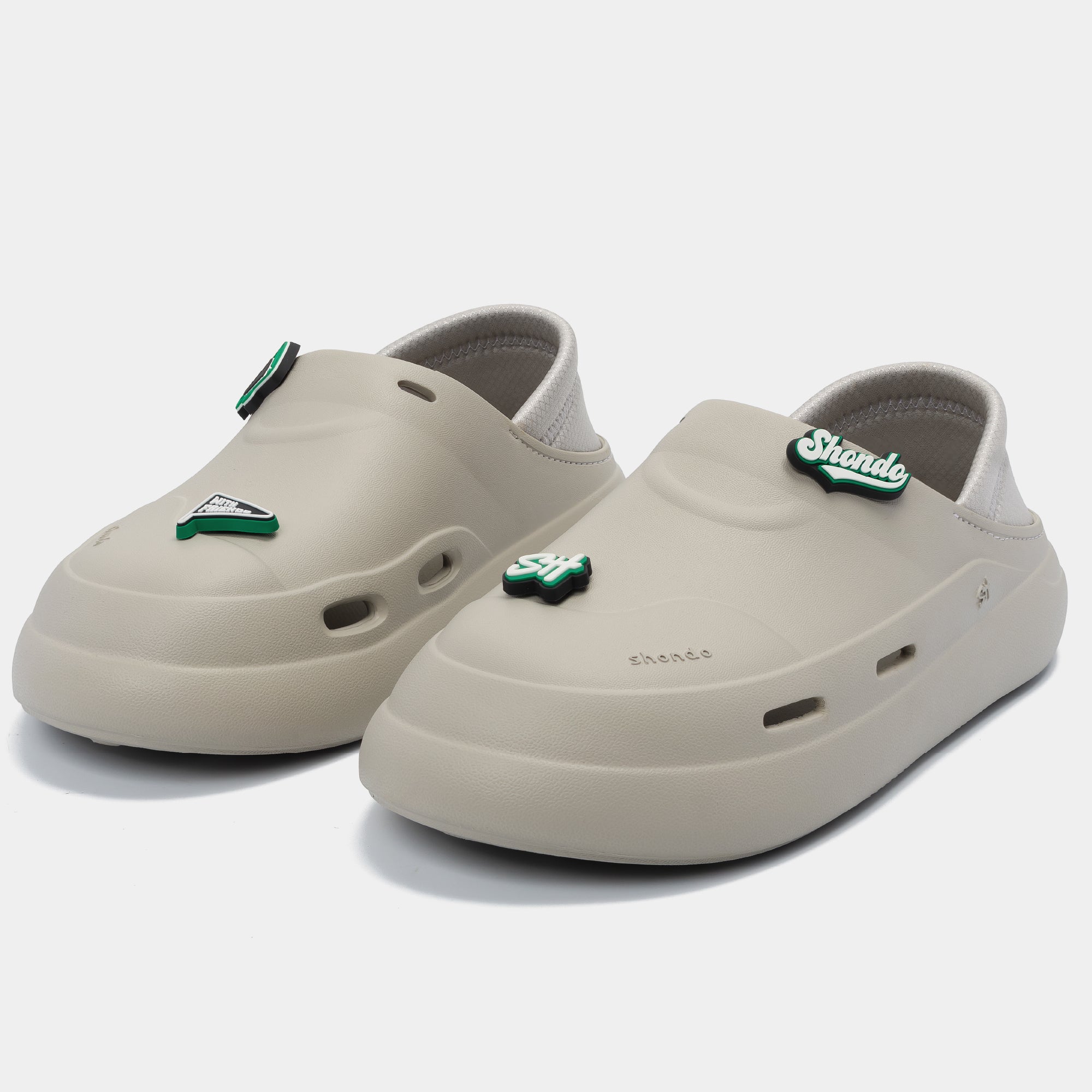 Giày sneaker Class 3 không dây xám rêu