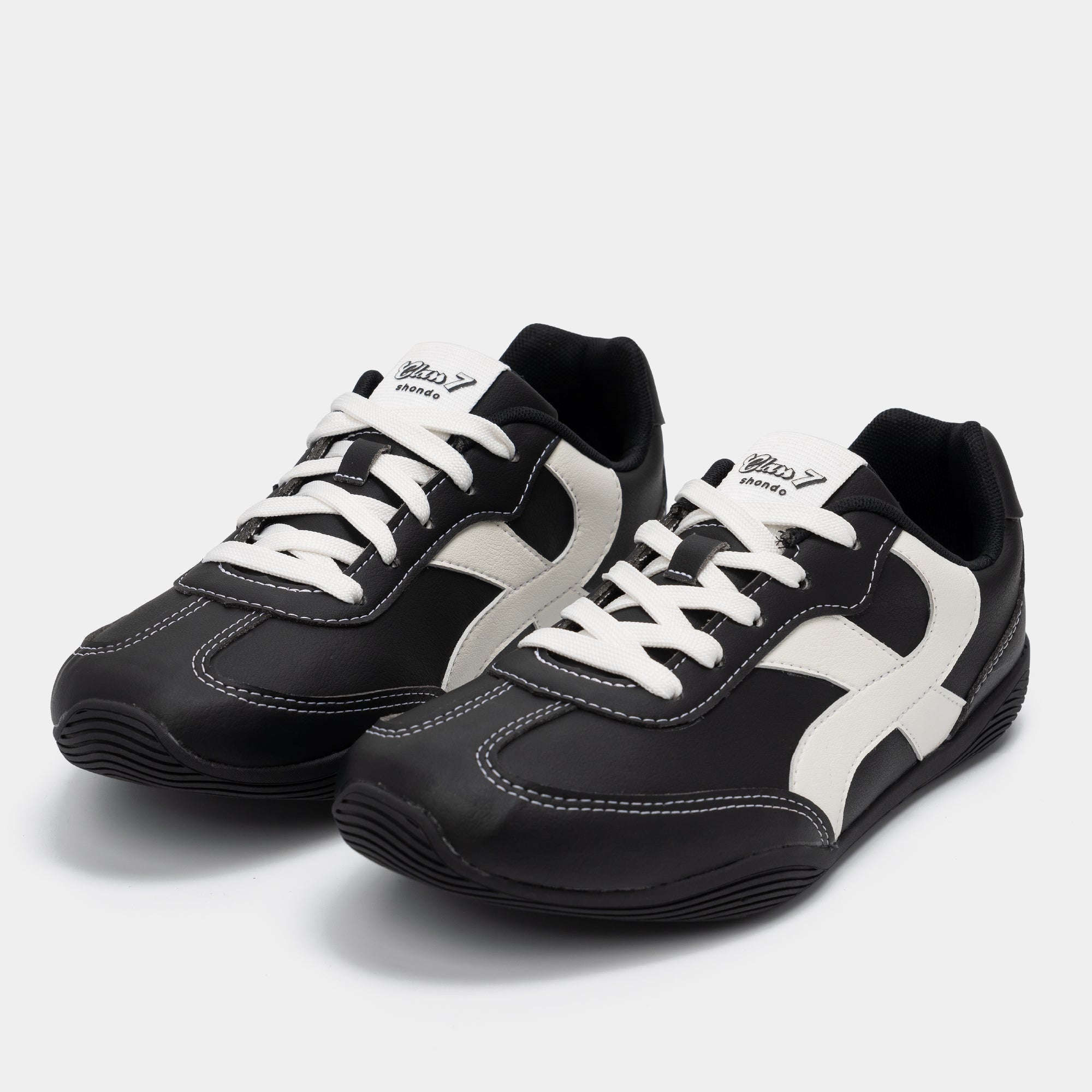 Sneaker CLASS 7 đế thấp unisex đen