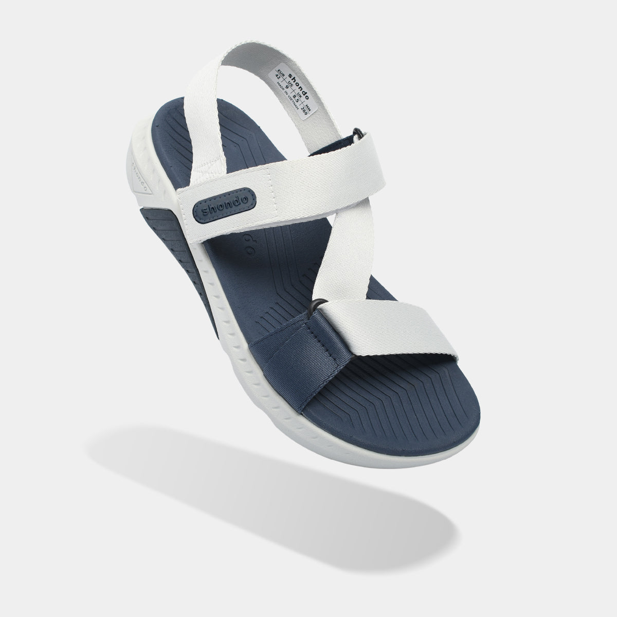 Sandal nam nữ F7R xám rêu xanh dương