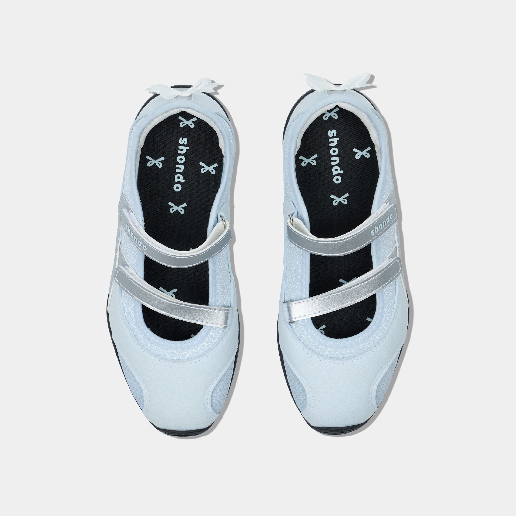 Giày Sneaker Ballet Minie Phối Nơ Nữ Xanh Dương