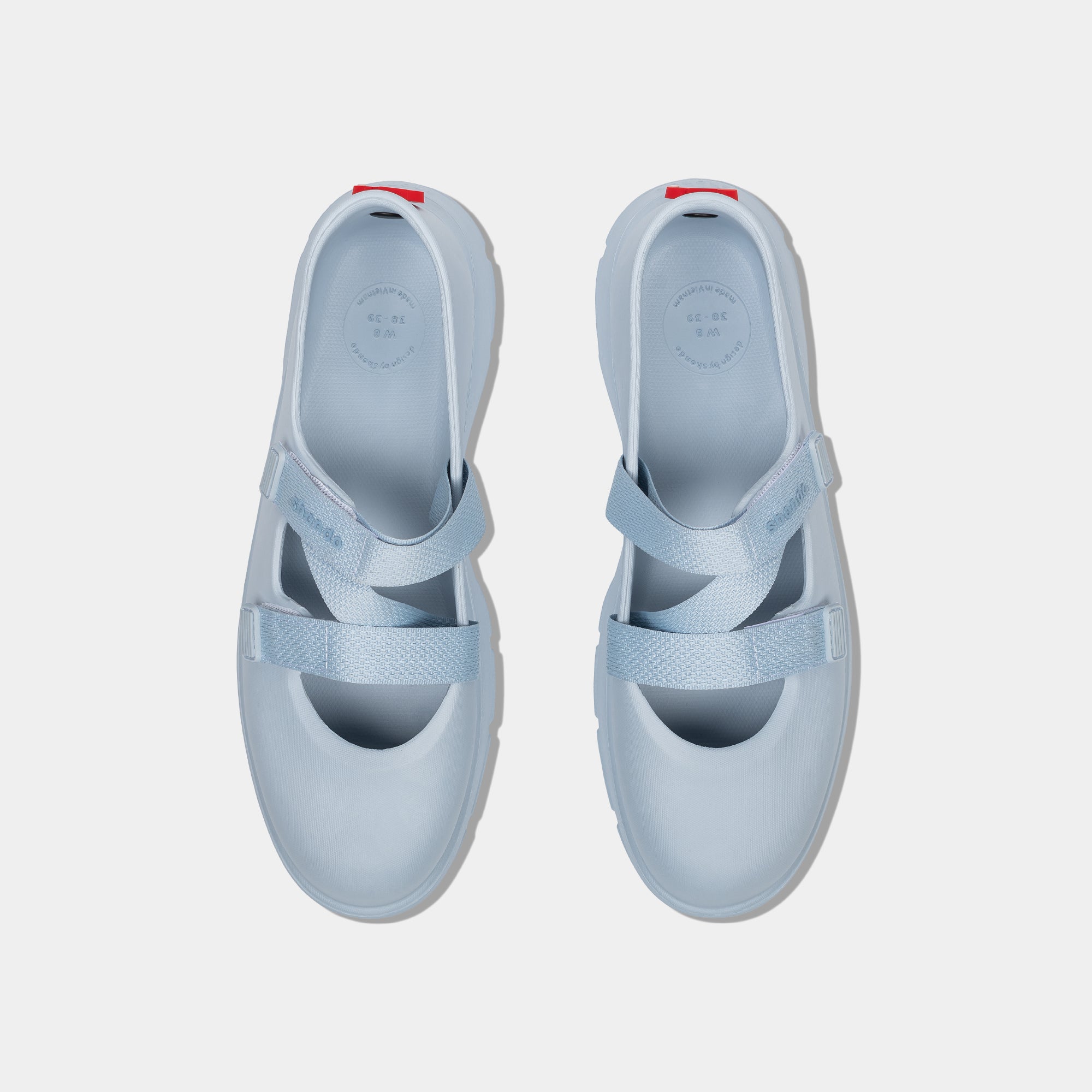 Giày ballet sneaker nữ Dreamie xanh trời