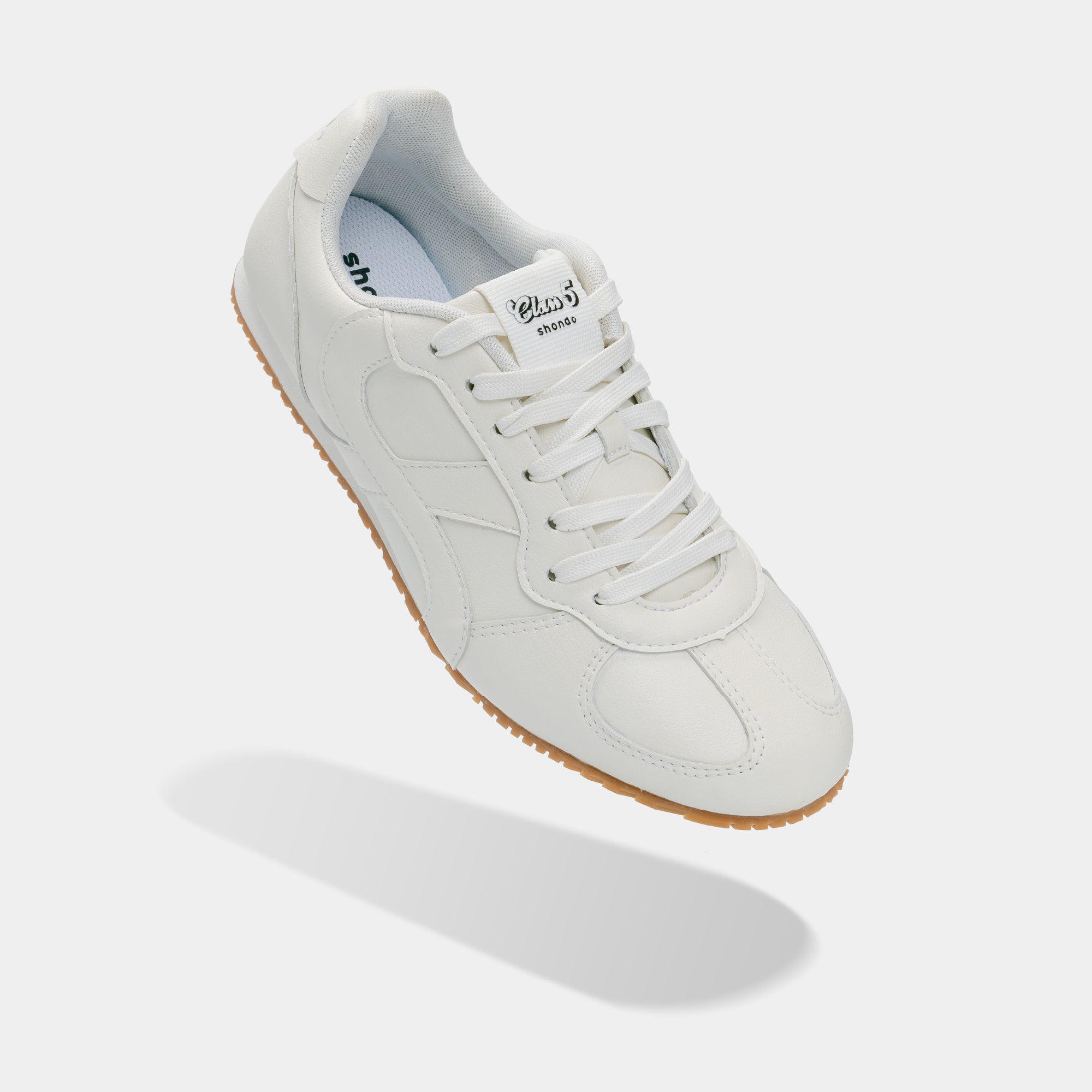 Giày sneaker đế thấp nam nữ Class 5 trắng