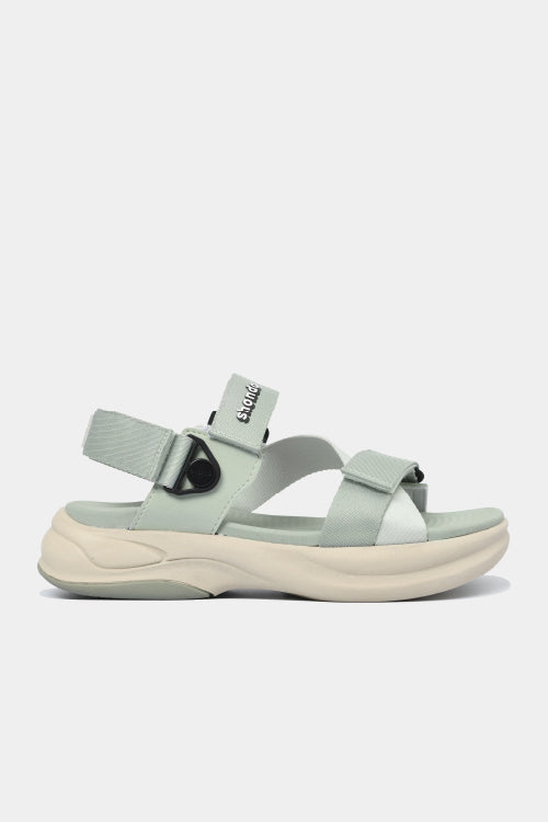 Sandal nam nữ F8B quai xoay xanh mint