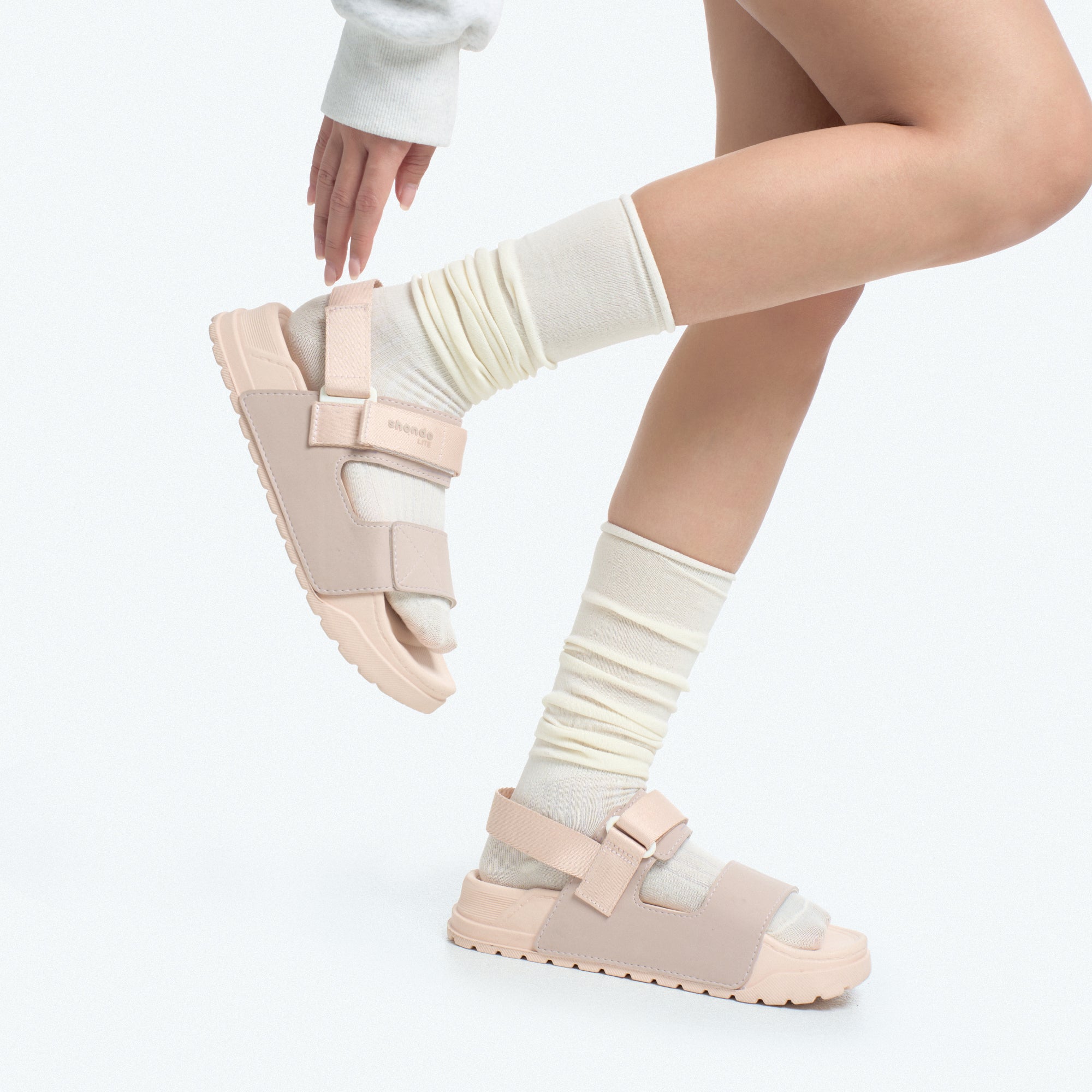 Sandal Platy 4 Lite quai ngang nữ hồng