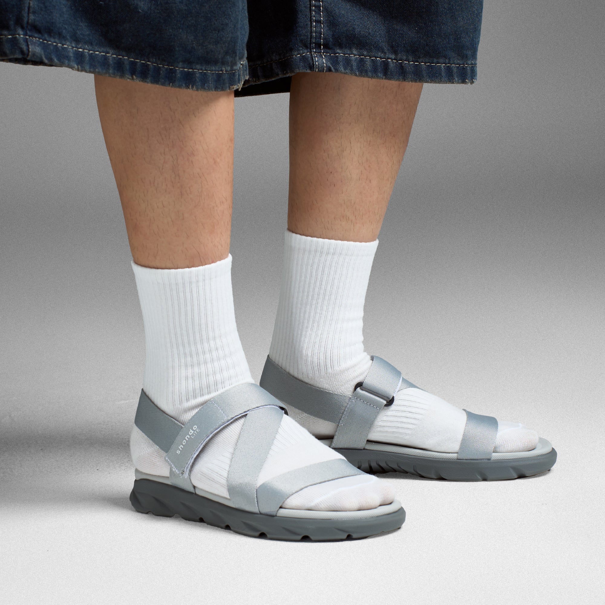 Giày Sandal Shondo F6S Lite Unisex Màu Xám