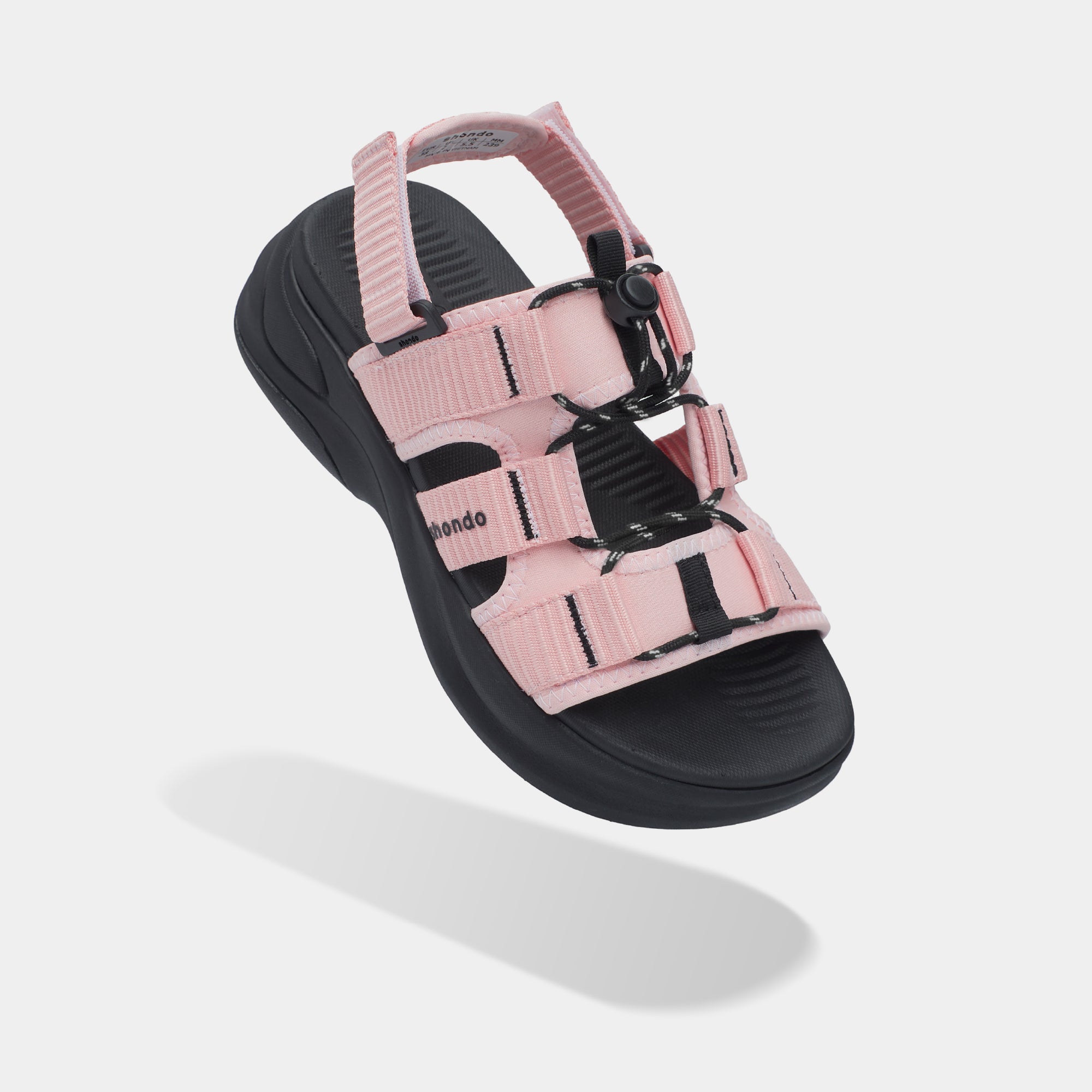 Giày Sandal F8B Hiking nữ hồng đen