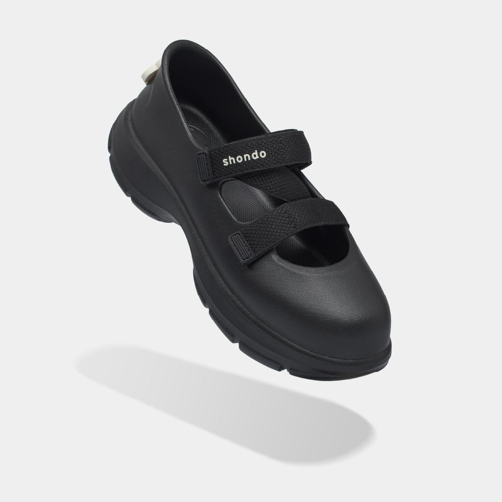 Giày ballet sneaker nữ Dreamie đen
