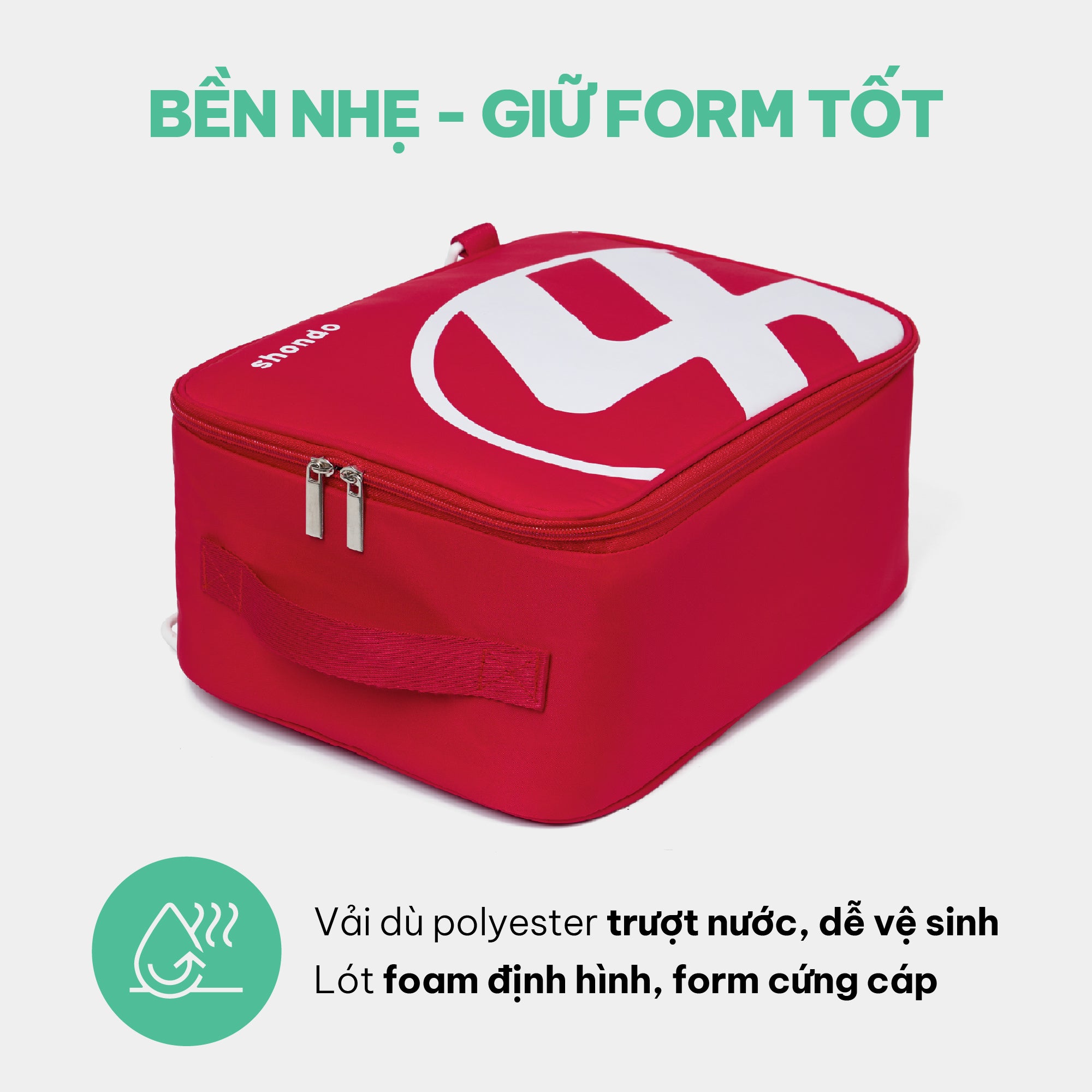 Túi đựng giày CHAMPION 26 đỏ
