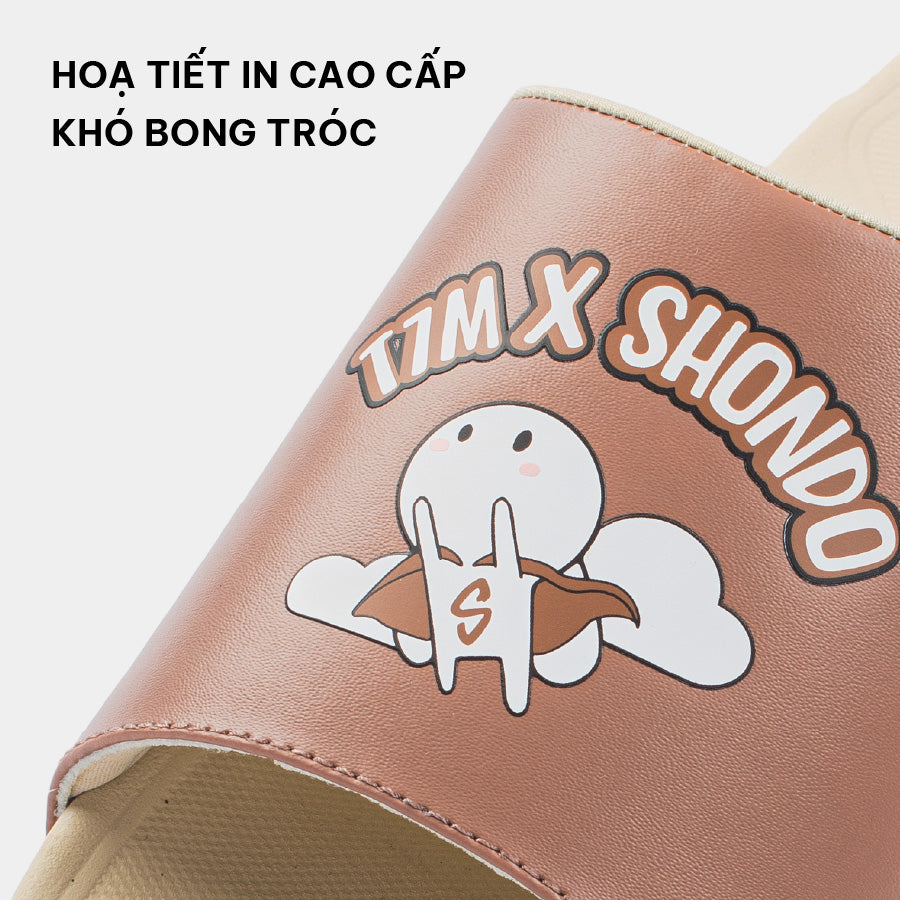 Dép Trendy 4 T7M nâu be