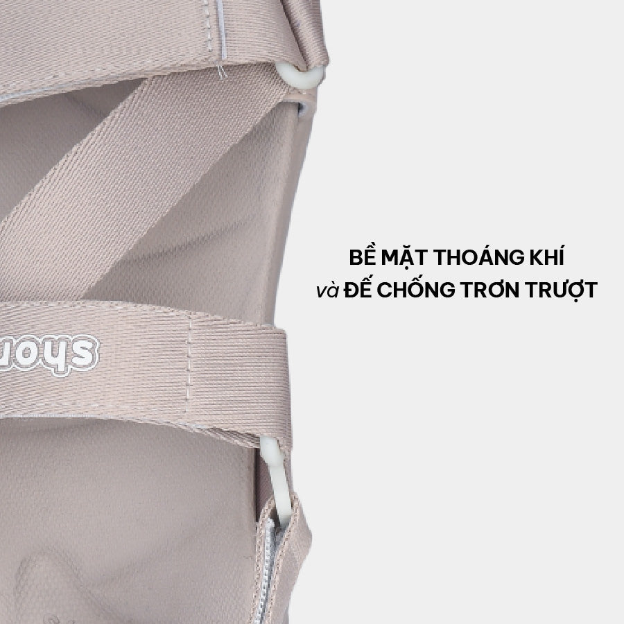 Sandal nữ F8M nâu