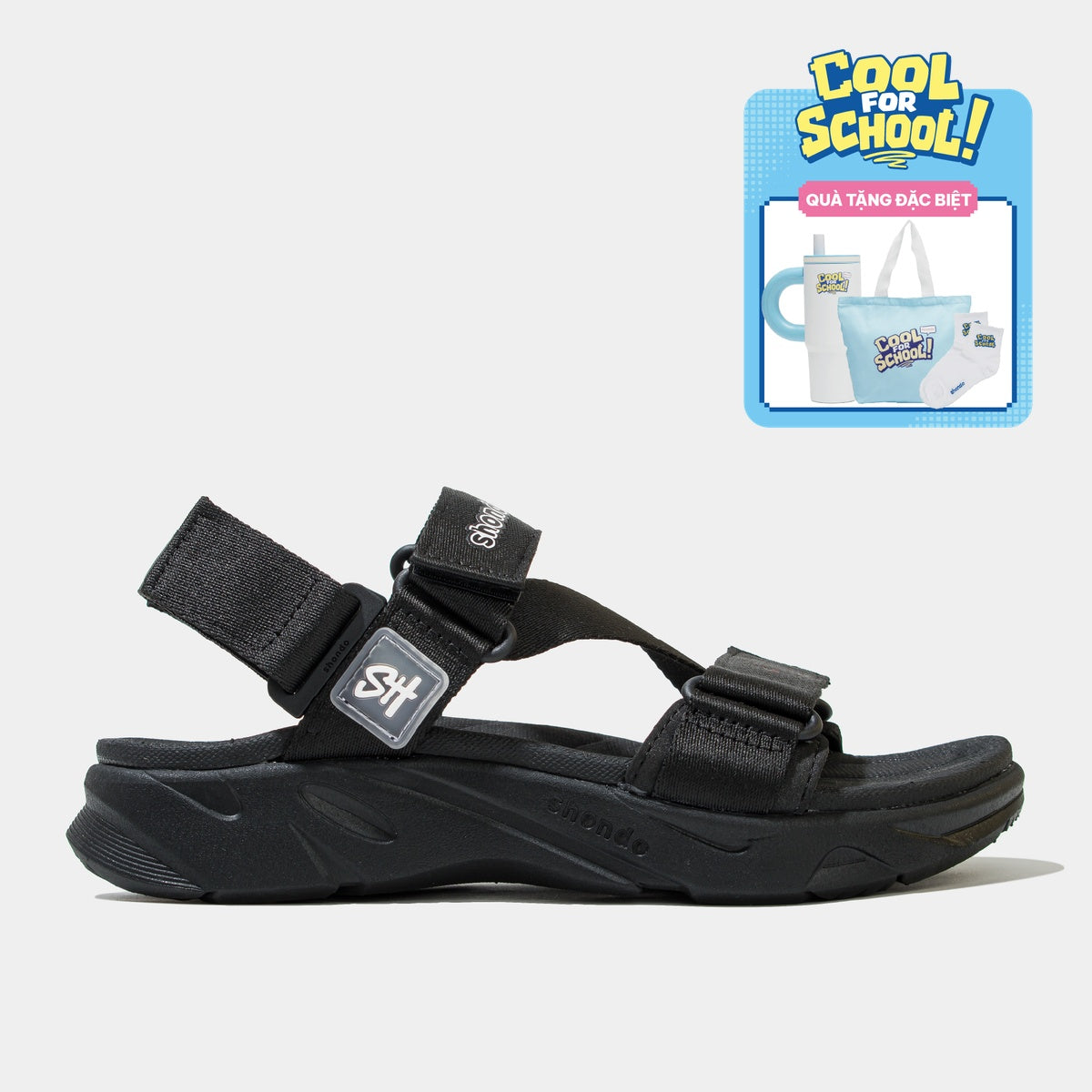 Sandals F8M full đen ver.2