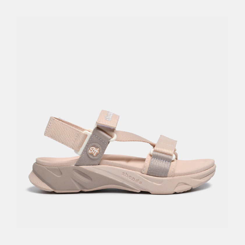 Sandal F8M thể thao nữ quai chéo hồng