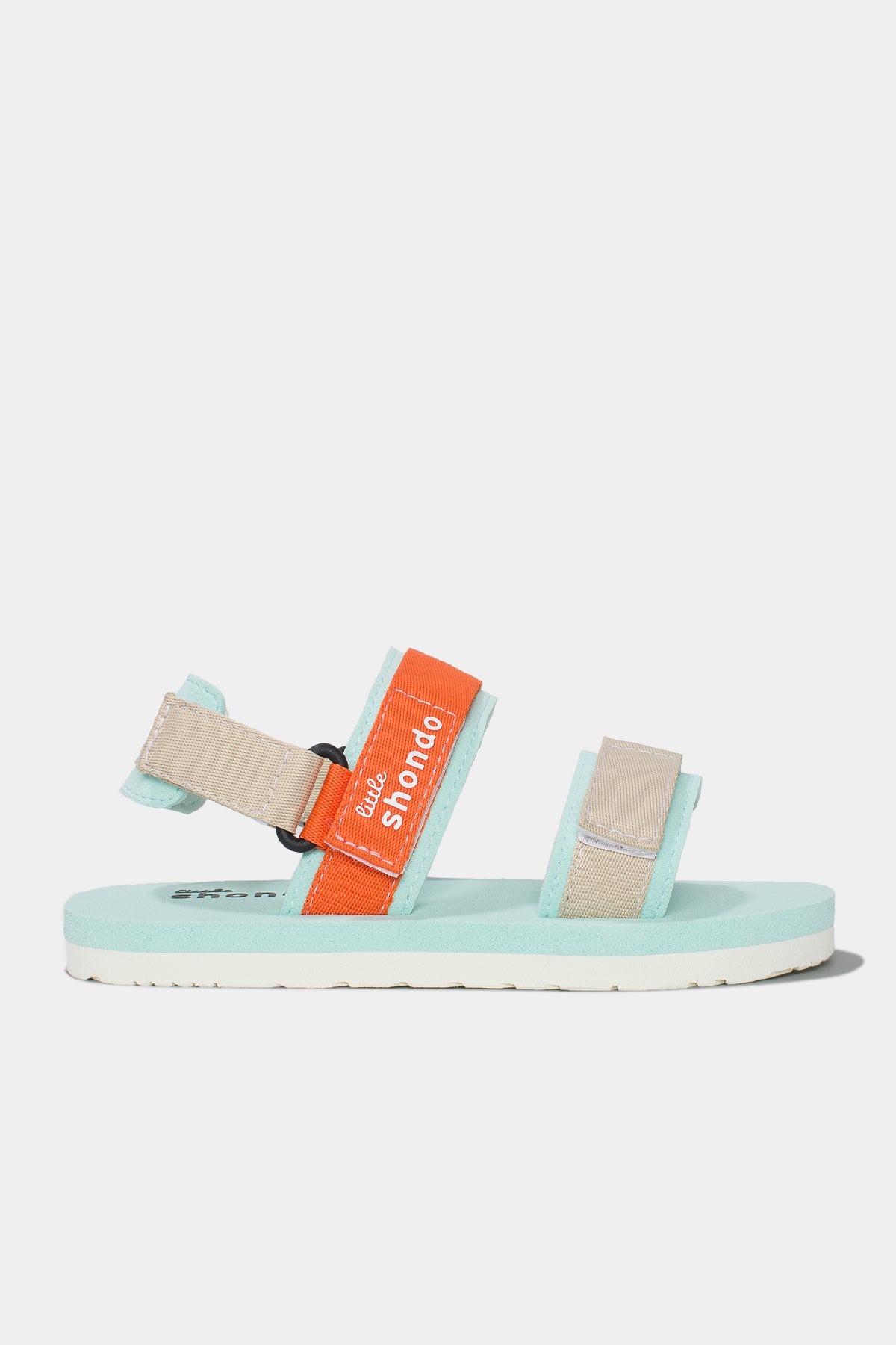 Sandals Little trắng xanh hồng