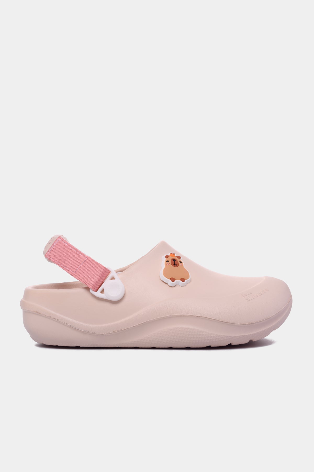 Clog Little Suke bé gái nhựa đúc hồng