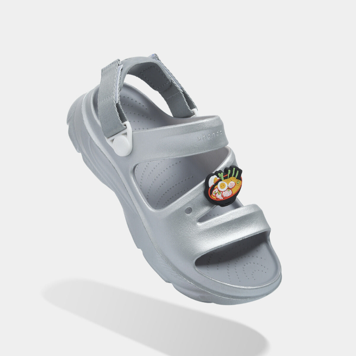 Sandal FX nữ nhựa đúc metallic